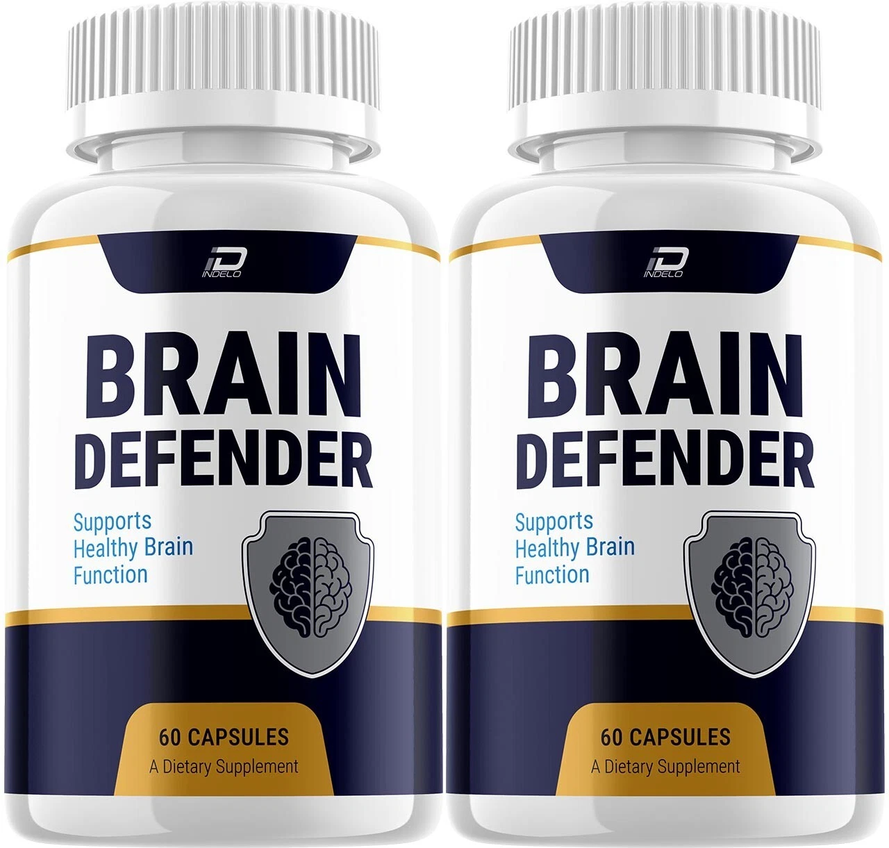 (2 Pack) Brain Defender Supplement Capsules – BrainDefender All Natural