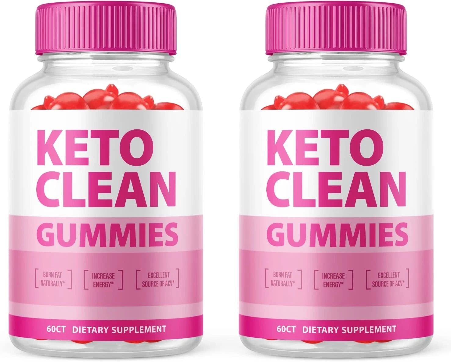 2 Pack - Keto Clean ACV Keto Gummies - Vegan, Weight Loss Supplement-120 Gummies