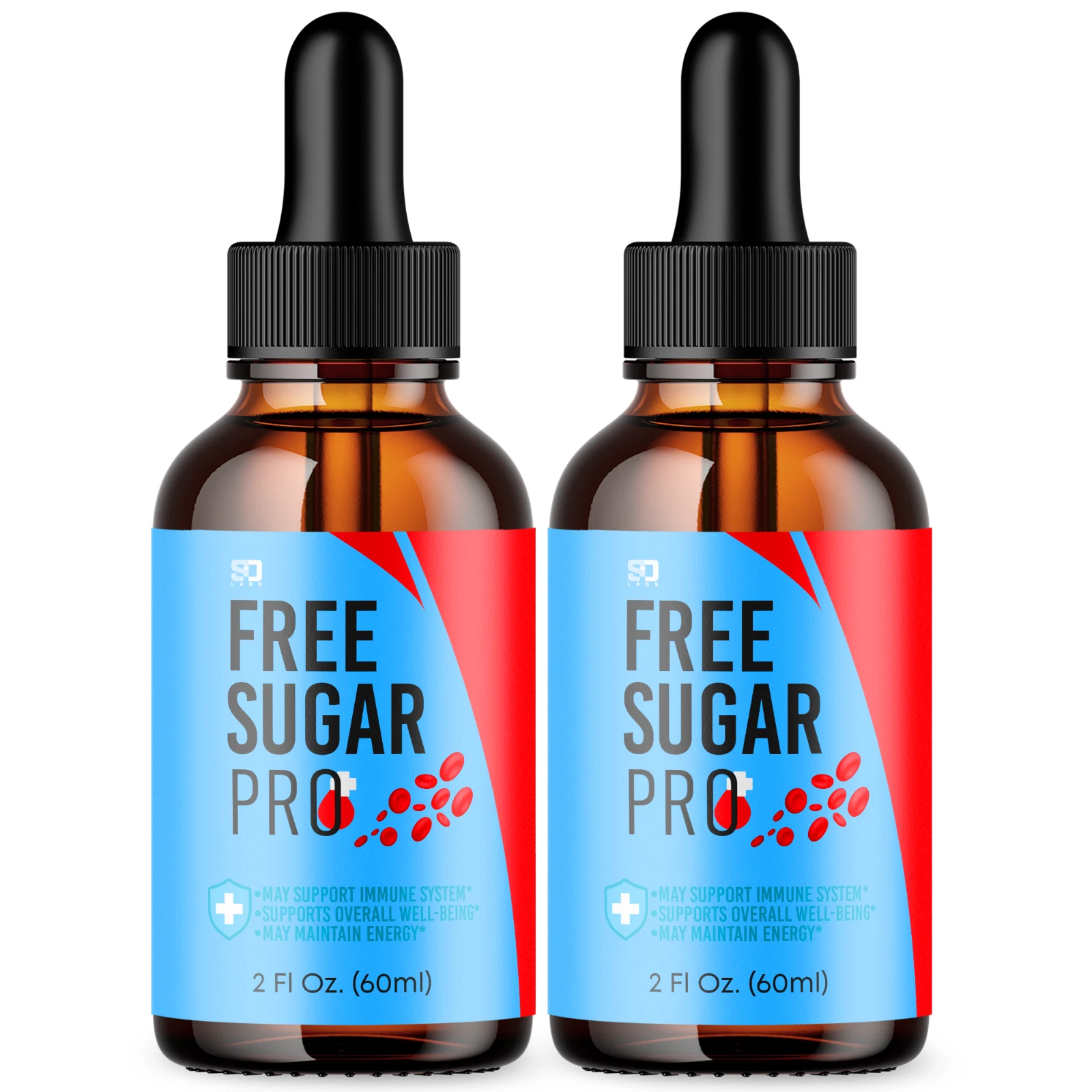Free Sugar Pro Drops – Support for Blood Health and Daily Well-Being (2 Pack)