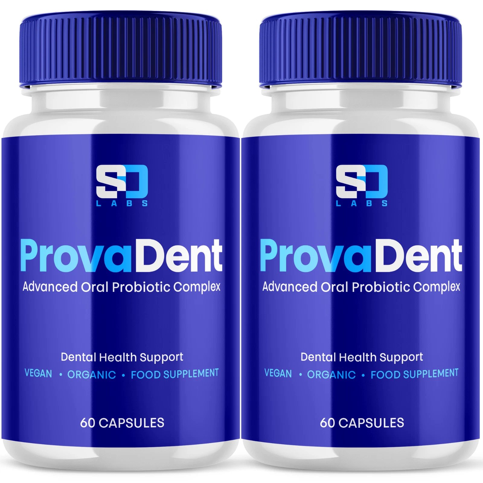 (2 Pack) ProvaDent Oral Probiotic Support Healthy Teeth and Gums (120 Capsules)