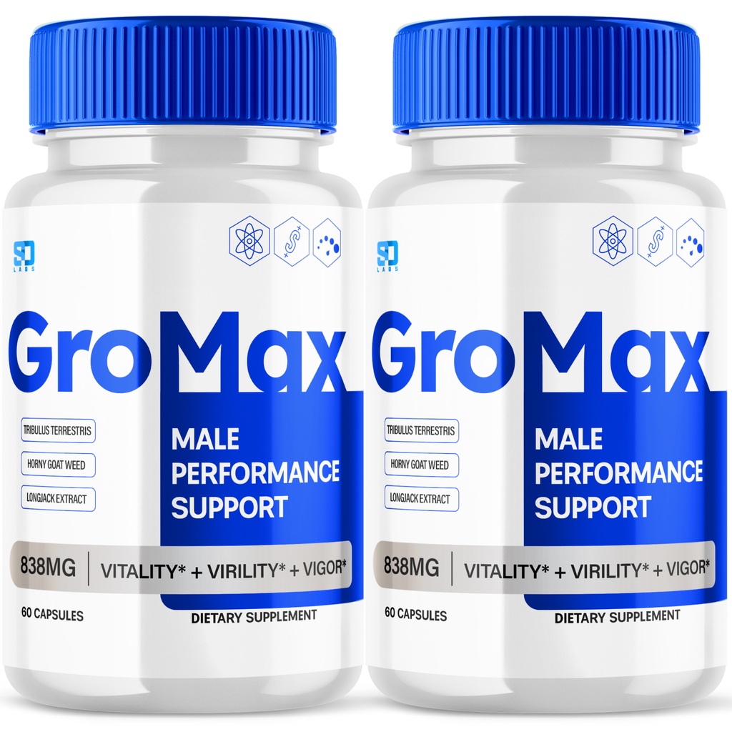Gromax Capsule- Enhance Endurance and Energy for Men (2 Pack)