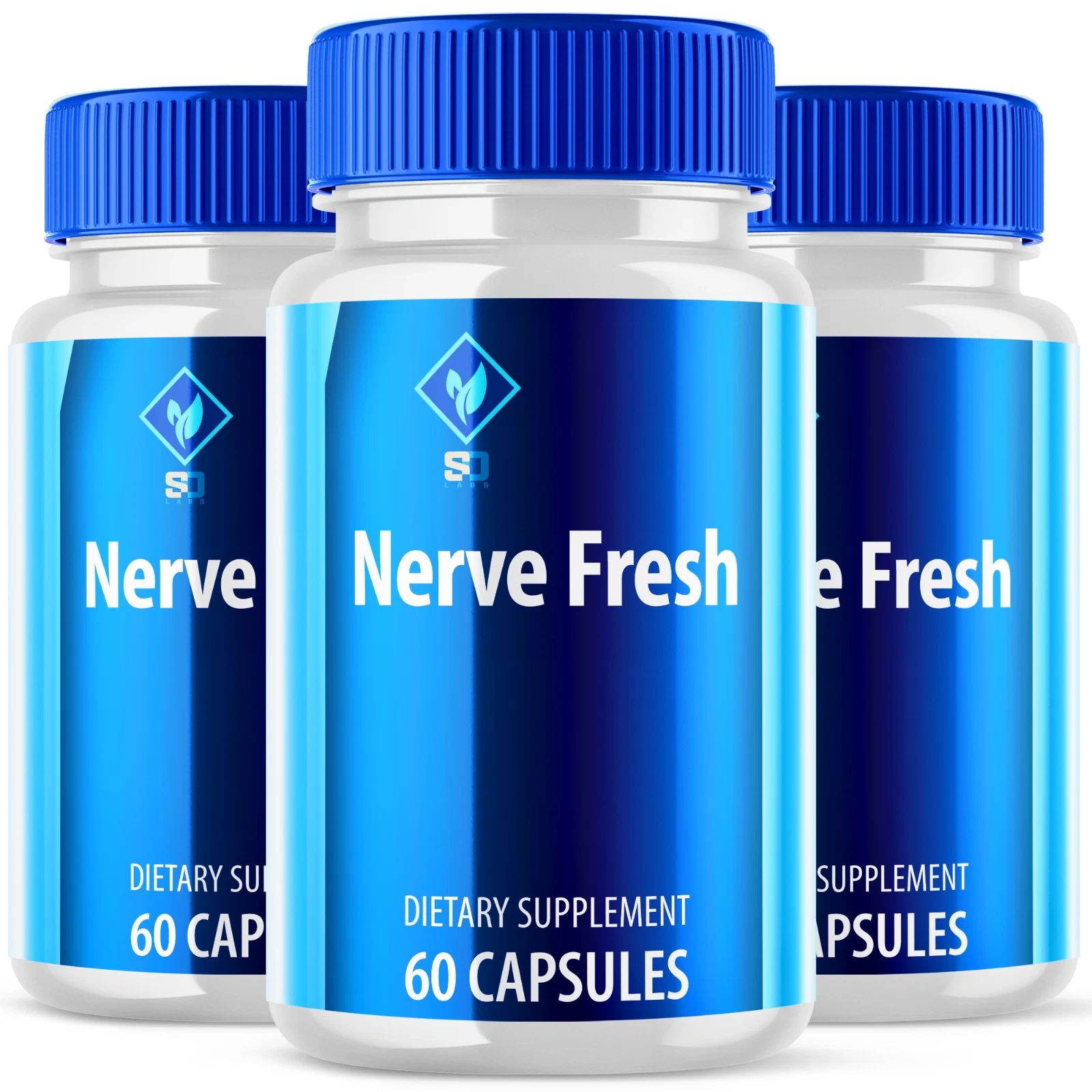 Nerve Fresh Advanced Nerve Support Formula Maximum Strength Vitamin 180 Capsules