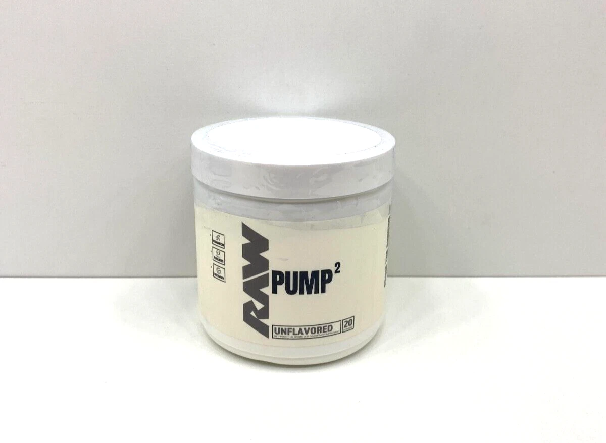 NEW RAW Pump 2 Unflavored Pre Workout Supplement SEALED 2026