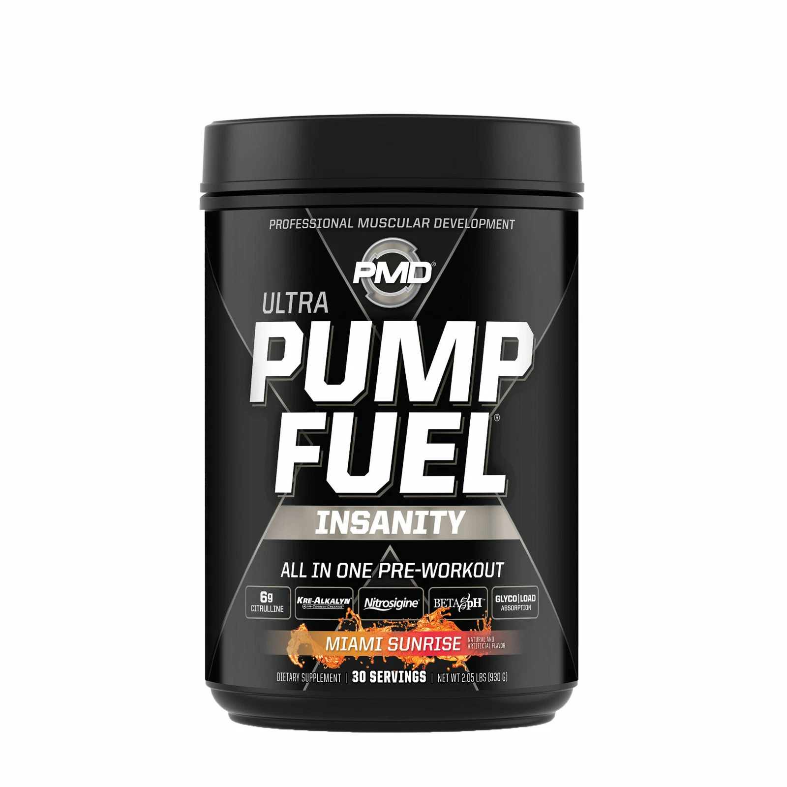 PUMP FUEL ULTRA INSANITY MIAMI SUNRISE. --- - PRE WORKOUT ---EXP 12/2025