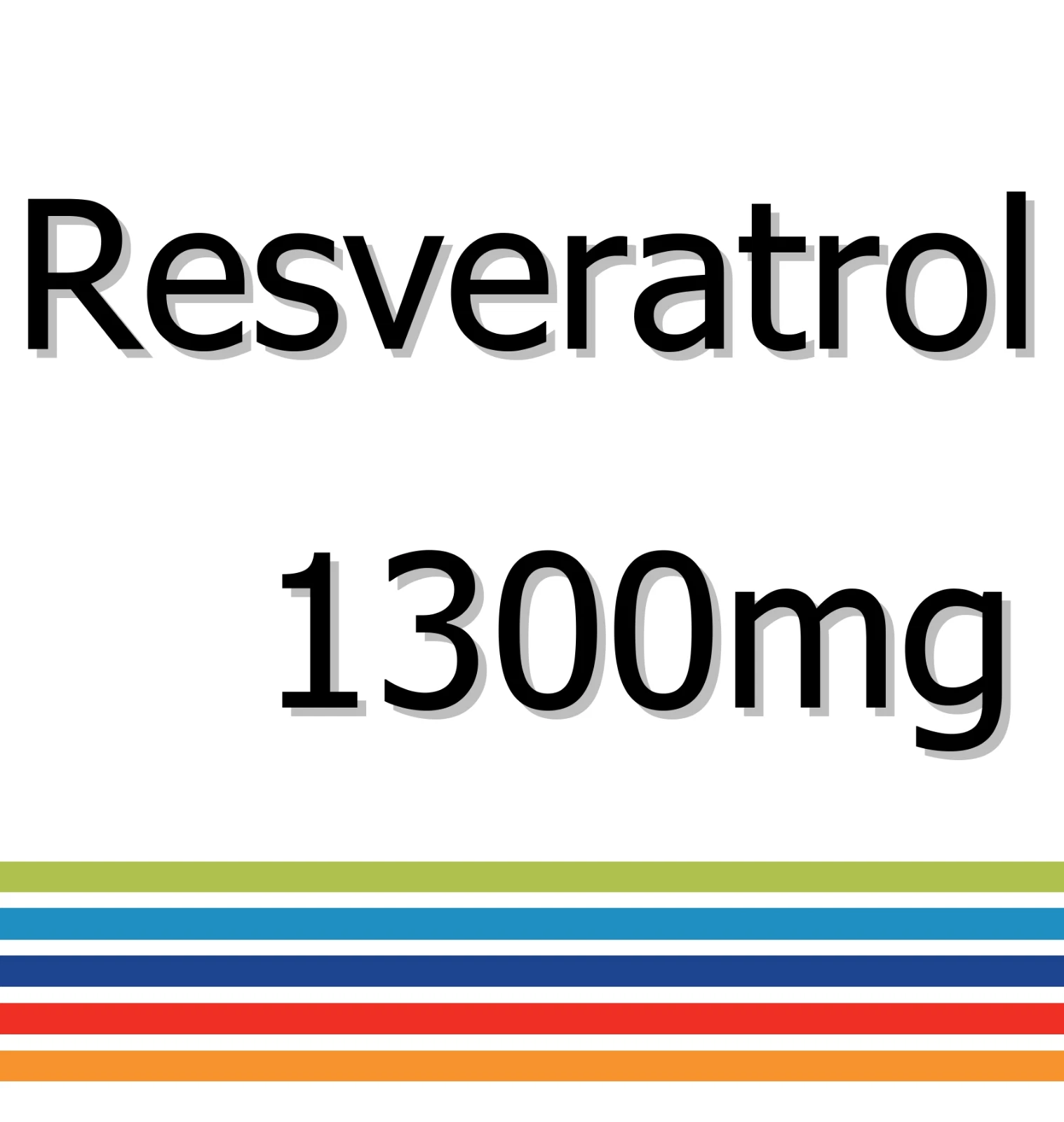 Resveratrol 1300mg x 60 Tablets - Heart Health
