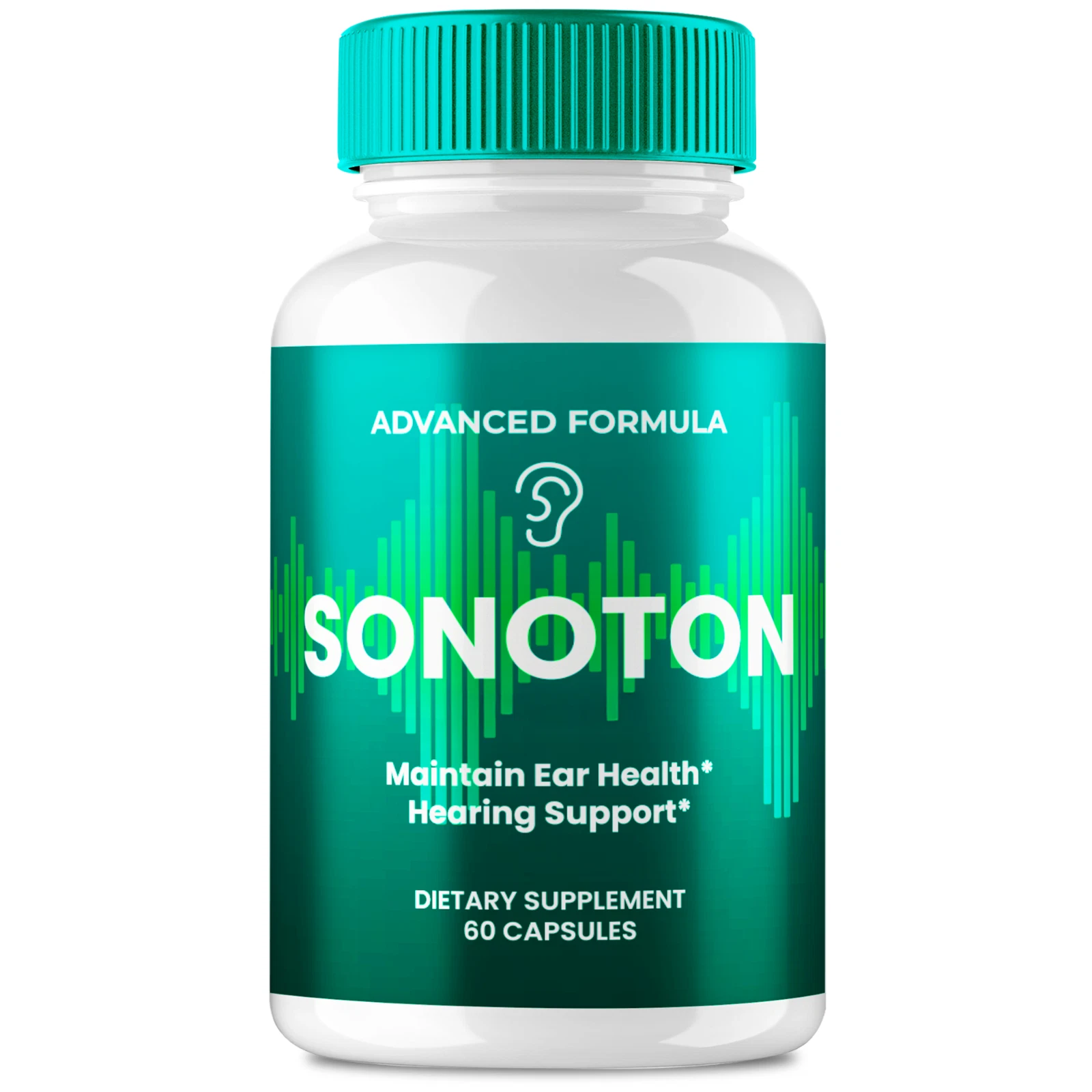 Sonoton Capsules - Advanced Ear Health & Hearing Support Formula Pills 60ct