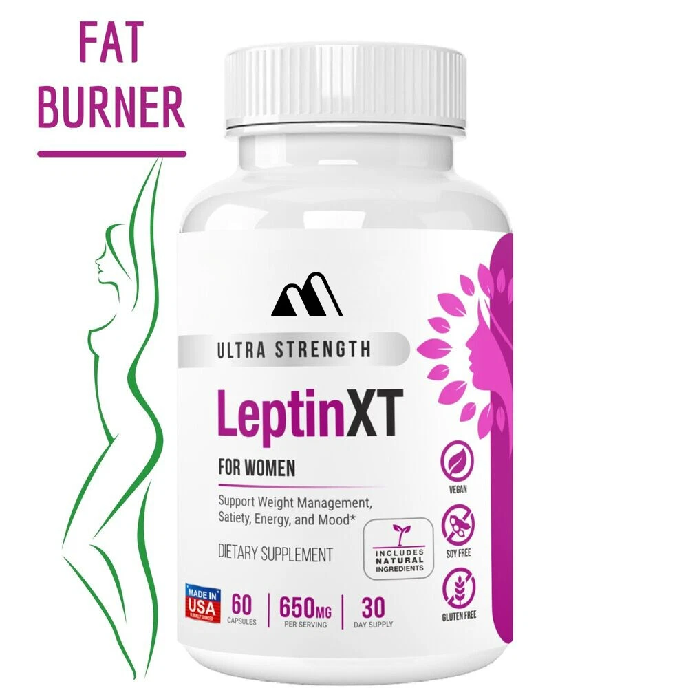 LEPTIN XT - 작동하는 다이어트 알약, 여성용 체중 감량 보조제