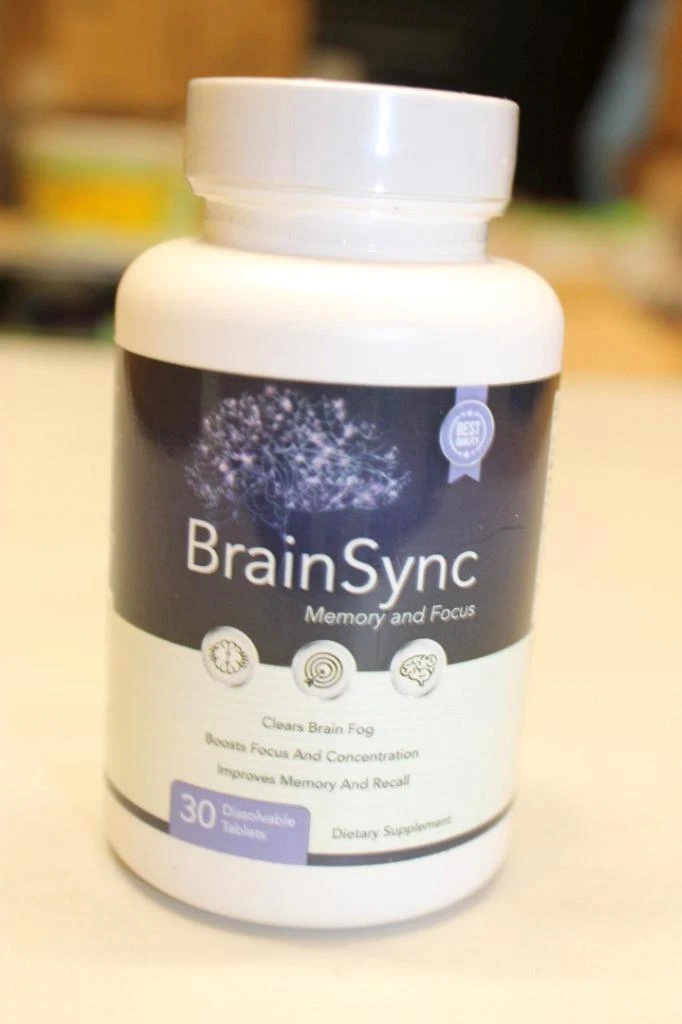 Brainsync Memory & Brain Health Supplement 30 Dissovable Tablets Exp 9/25 NEW