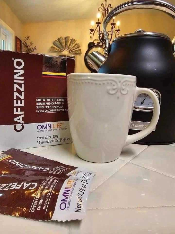 Cafezzino Box With 30 Sachets NATURAL COLOMBIAN COFFEE**