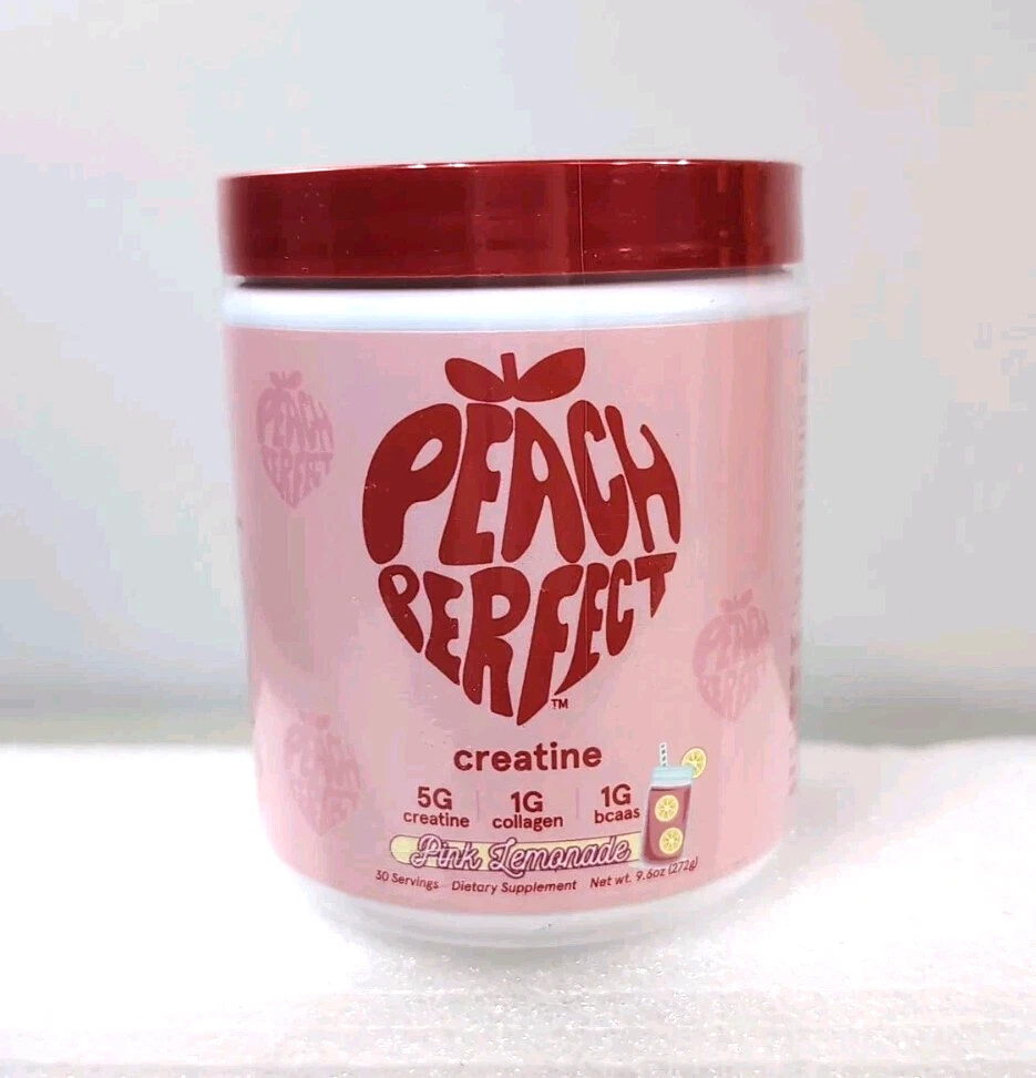 NEW Peach Perfect Creatine Monohydrate Powder, Glute Builder Creatine for Women