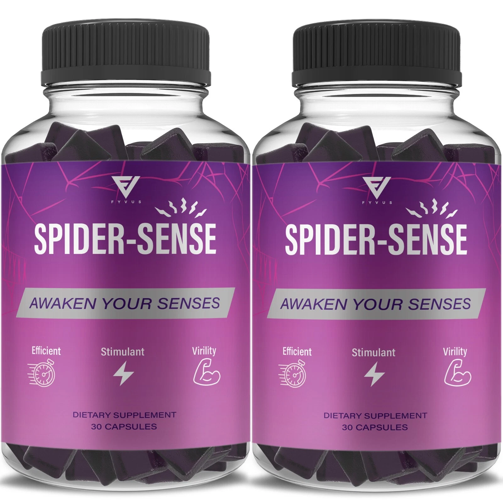 (2 Pack) Spider Sense Gummies SpiderSense Advanced Supplement (2 Month Supply)