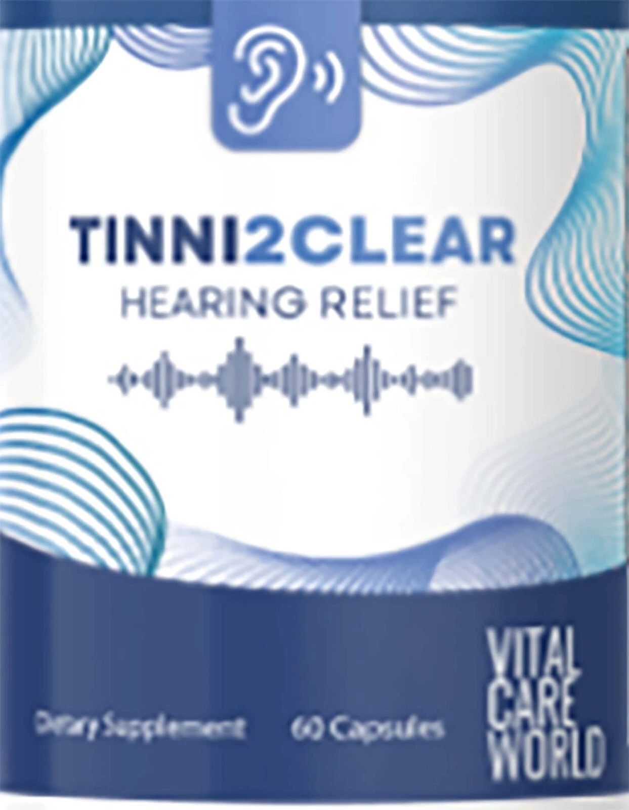 Tinni2Clear Hearing Relief Dietary Supplement 60 Capsules of Tinni 2 Clear