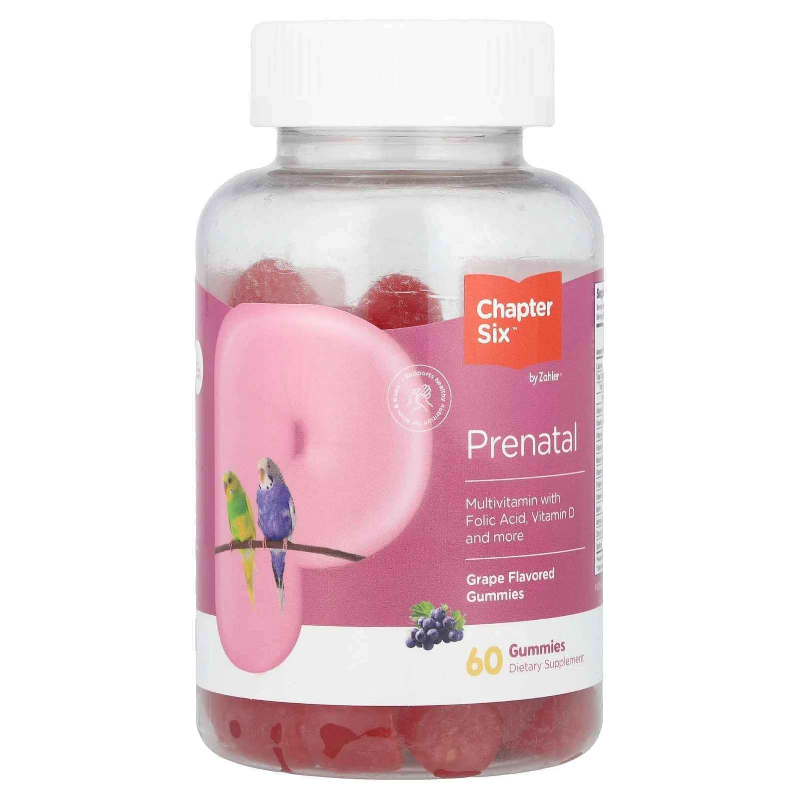 Prenatal Gummies, Grape, 60 Gummies