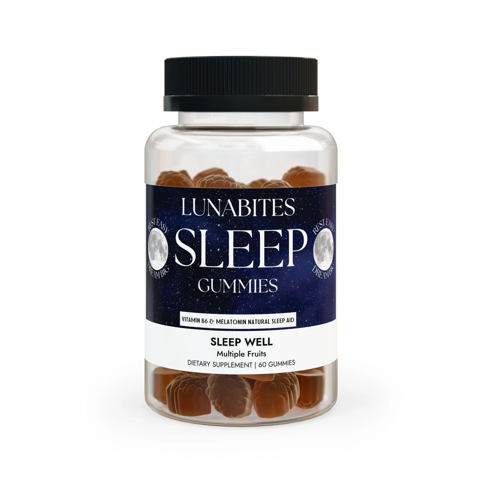 Melatonin Sleep Gummies 60ct, Fall Asleep Fast, Stay Asleep, Sleeping Aid Gummy