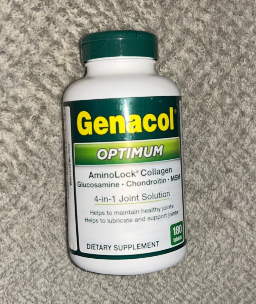 Chondroitin MSM and Collagen Peptides Genacol Optimum Joint Supplement