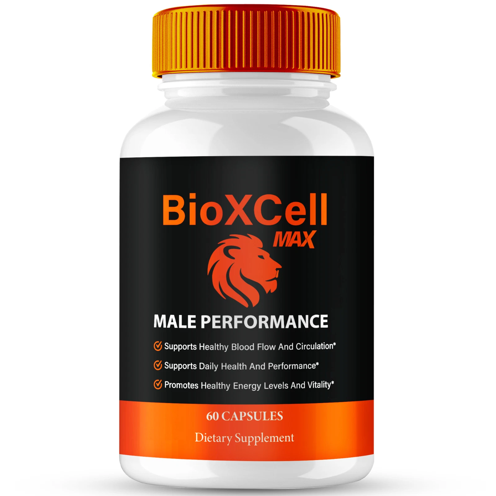 BioXCell Male Health Supplement Support Blood Health & Vitality Pills 60ct