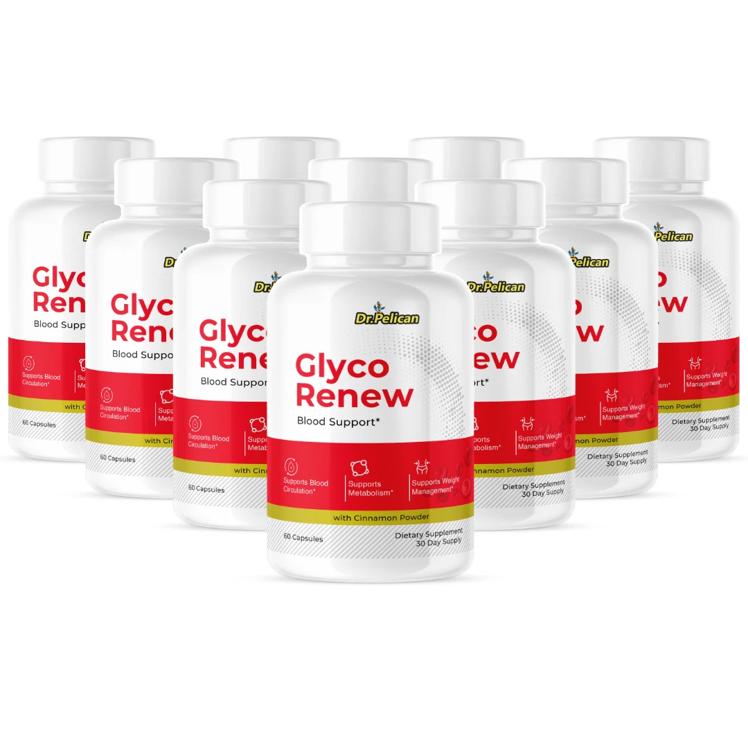 Glyco Renew- Blood Support- 10 Bottles- 600 Capsules