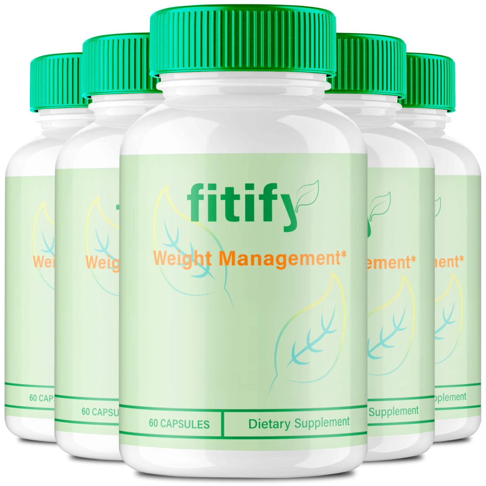 (5 Pack) Fitify Advanced Weight Loss Pills, Fitify for Boosting Energy Levels