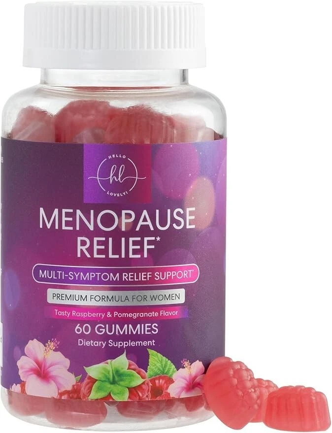 Menopause Supplements for Women, Complete Natural Mild Hot Flashes, Night Sweats