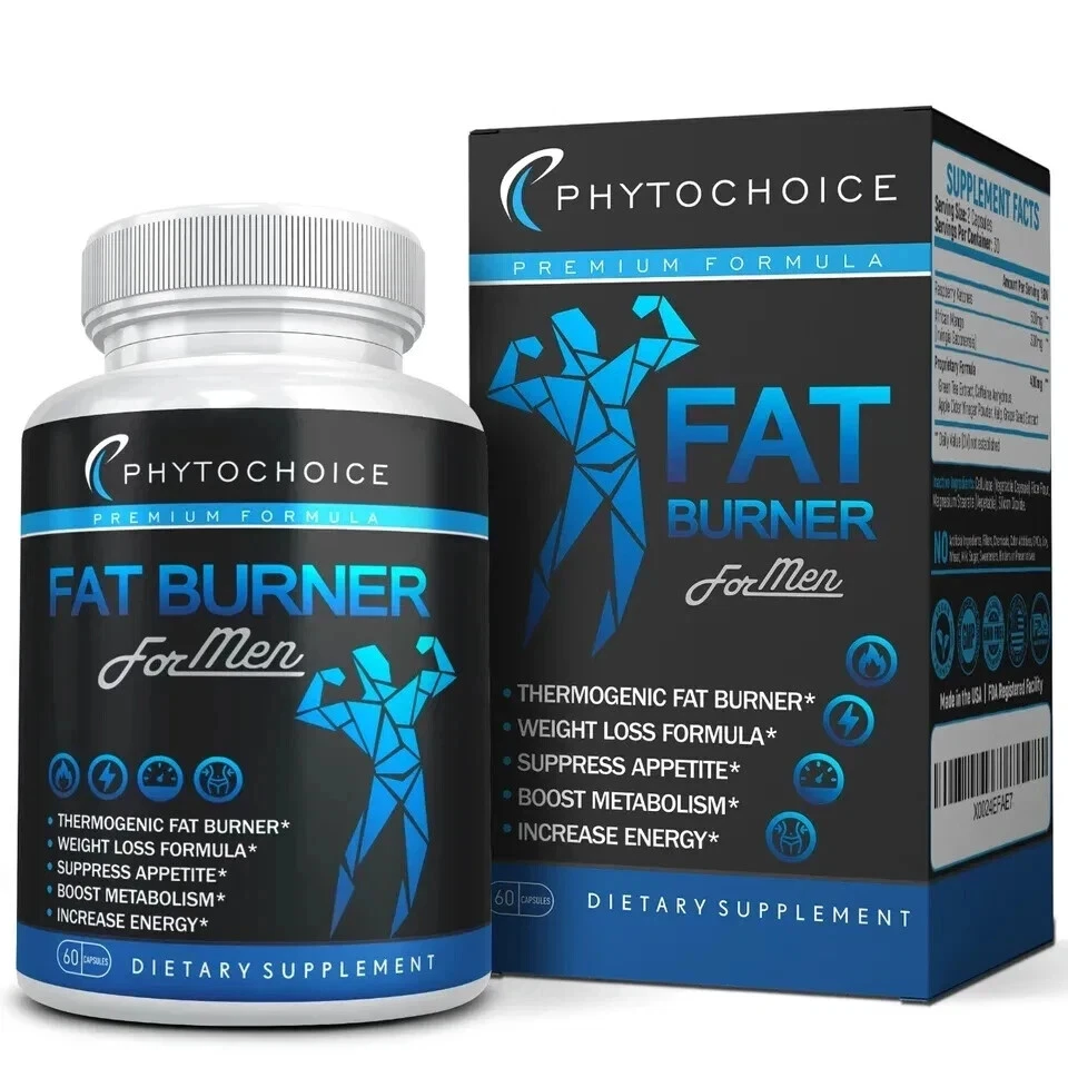 Natural Weight Loss Men Belly Fat Burner That Work Fast for Men | Pack of 2
