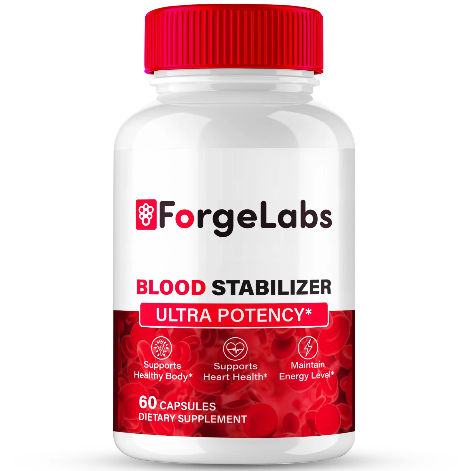 ForgeLabs Blood Stabilizer, Forge Labs Advanced Blood Support Capsules 60ct