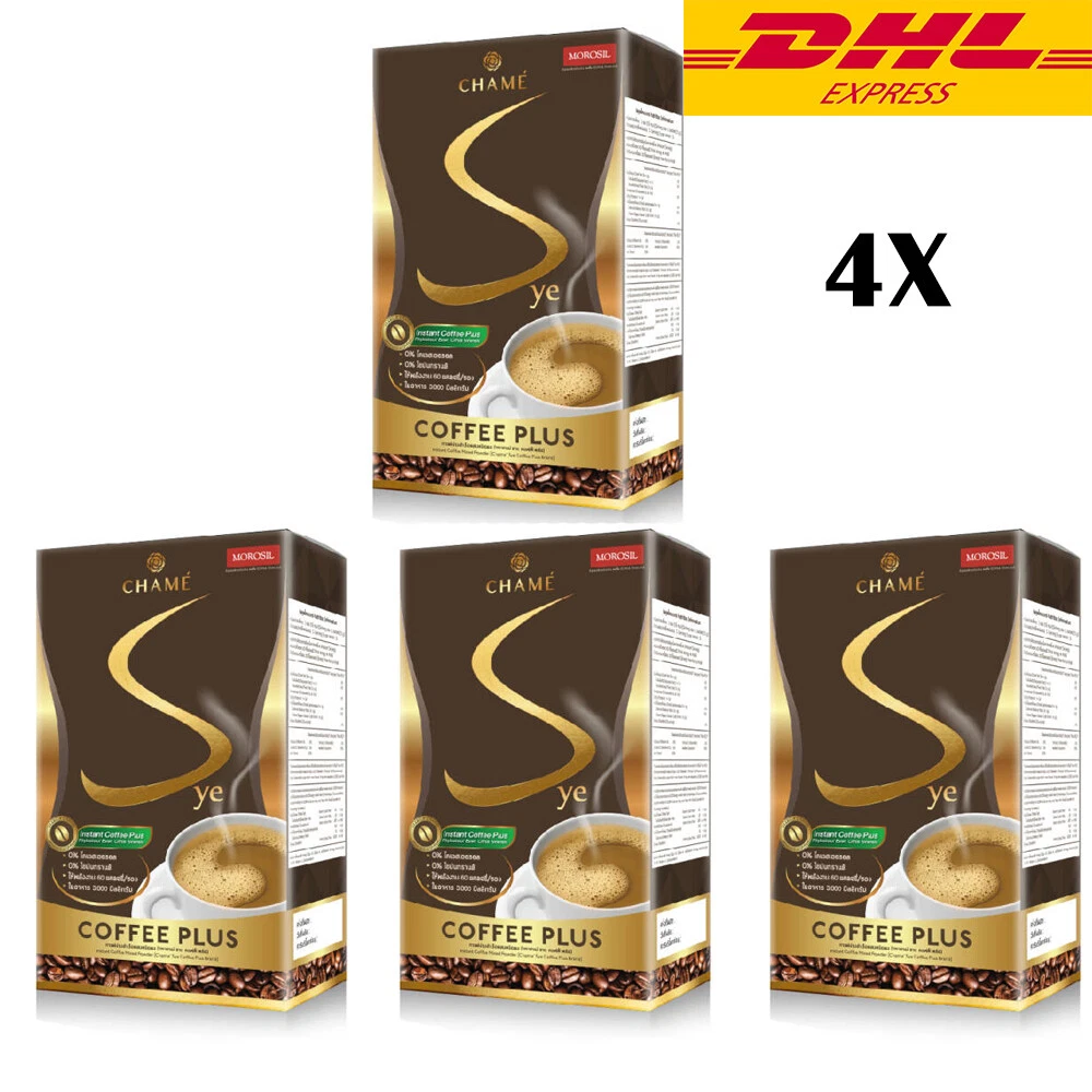 CHAME Sye Coffee Plus Instant Coffee Mix Powder 40 Sachets 4X