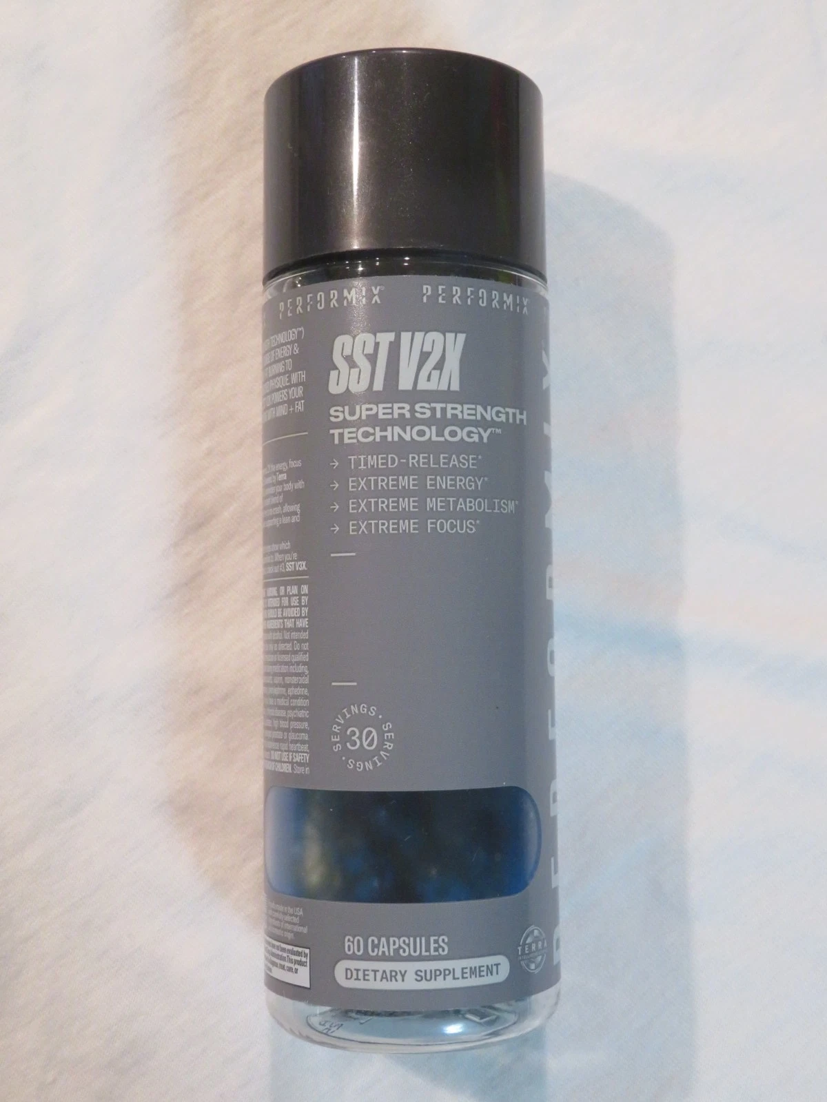 PERFORMIX SST V2X Extreme Thermogenic Supplement - 60 Capsules