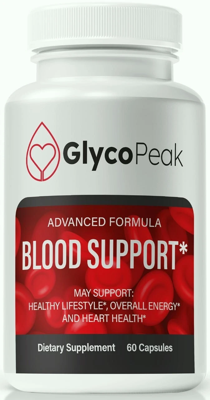 GlycoPeak Pills, Glyco Peak Glyco Optimizer for Blood Pressure & Sugar 60ct