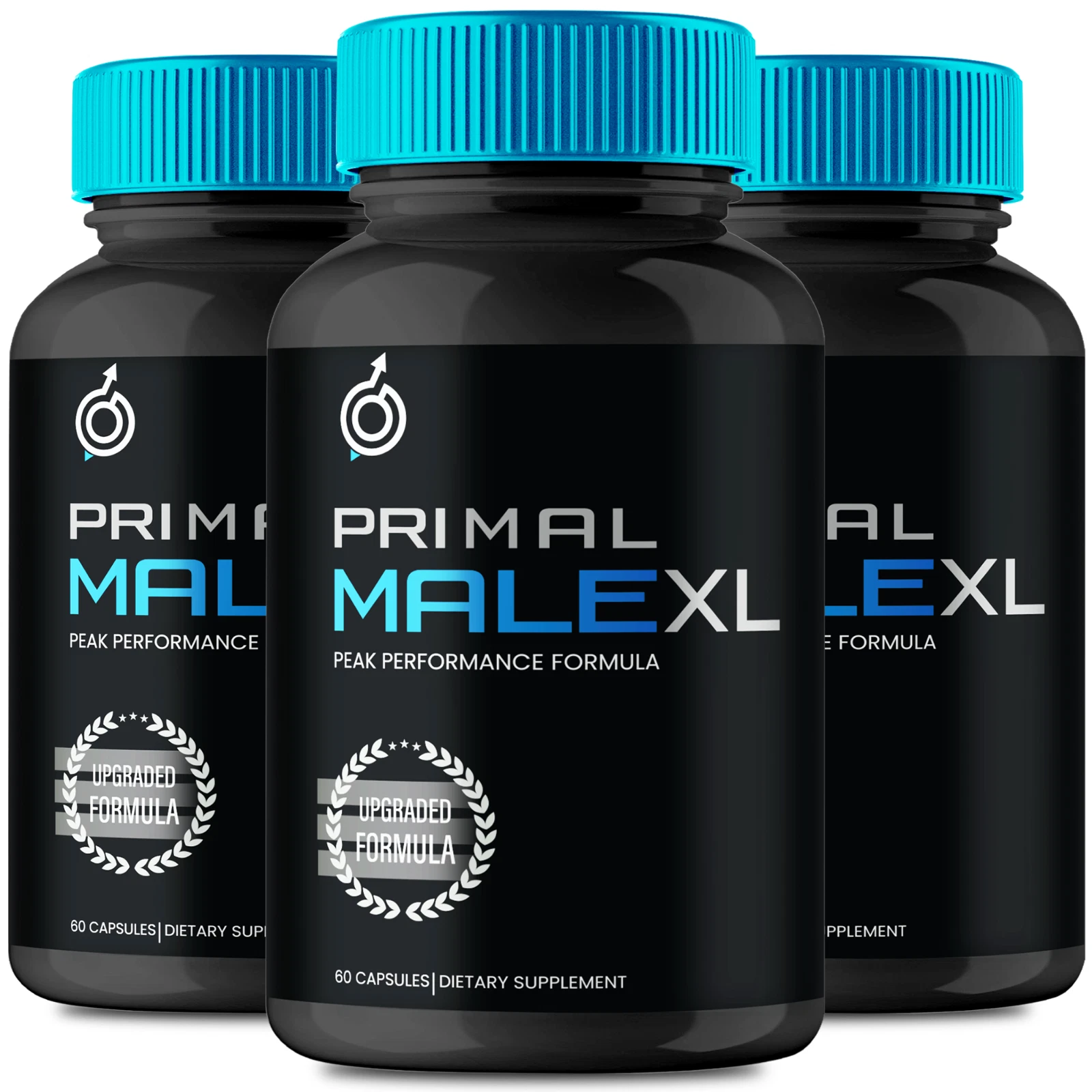 (3 Pack) Primal Male XL Men Capsules, Advanced Formula for Stamina & Virility