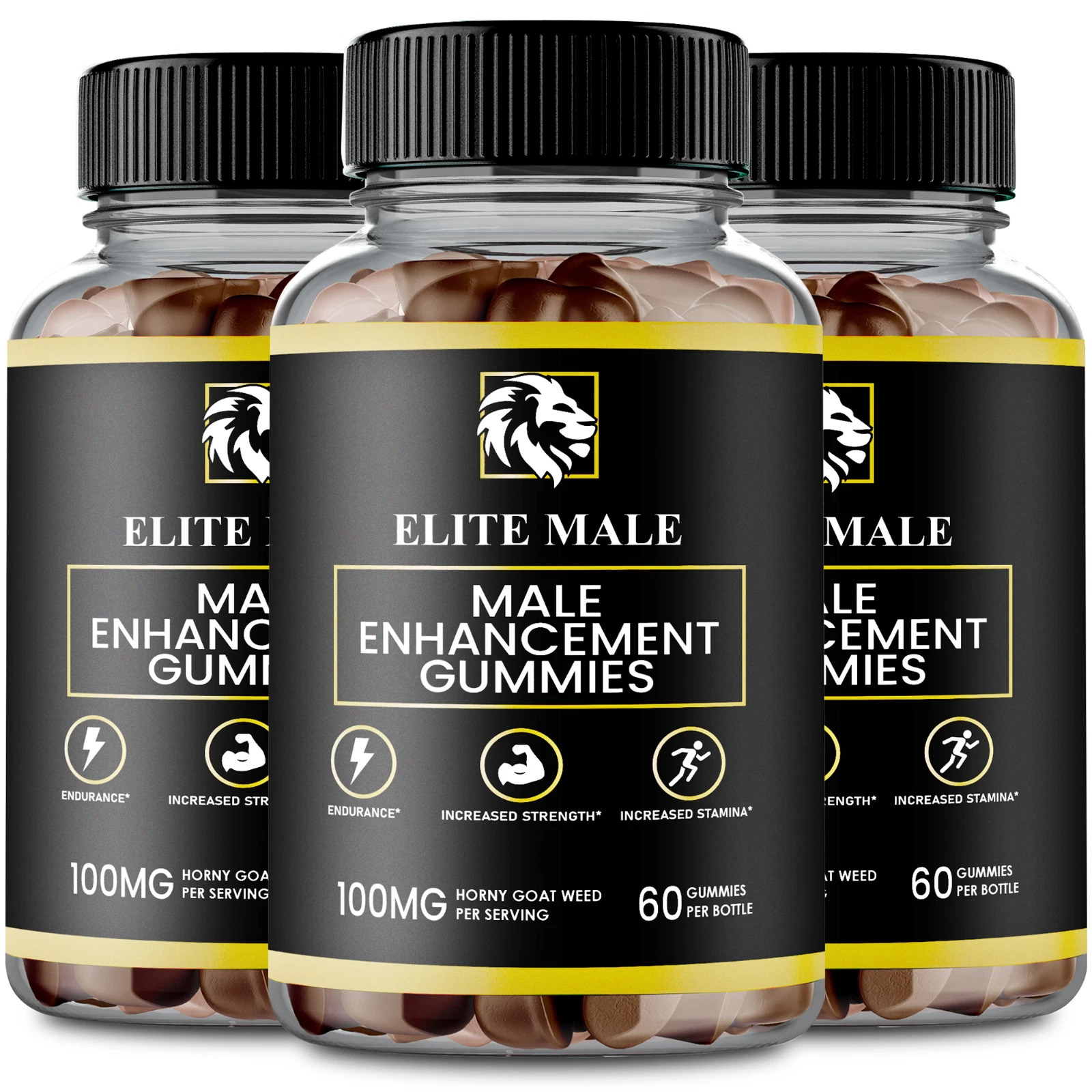Elite Male Gummies - Official Formula (3 Pack)