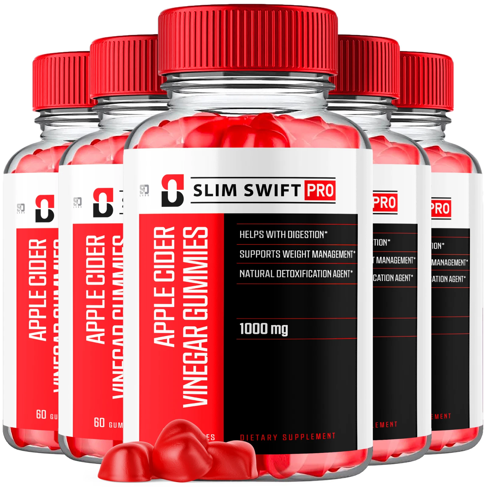 Slim Swift Keto ACV Gummies - Support Body Balance and Wellness (3 Pack)