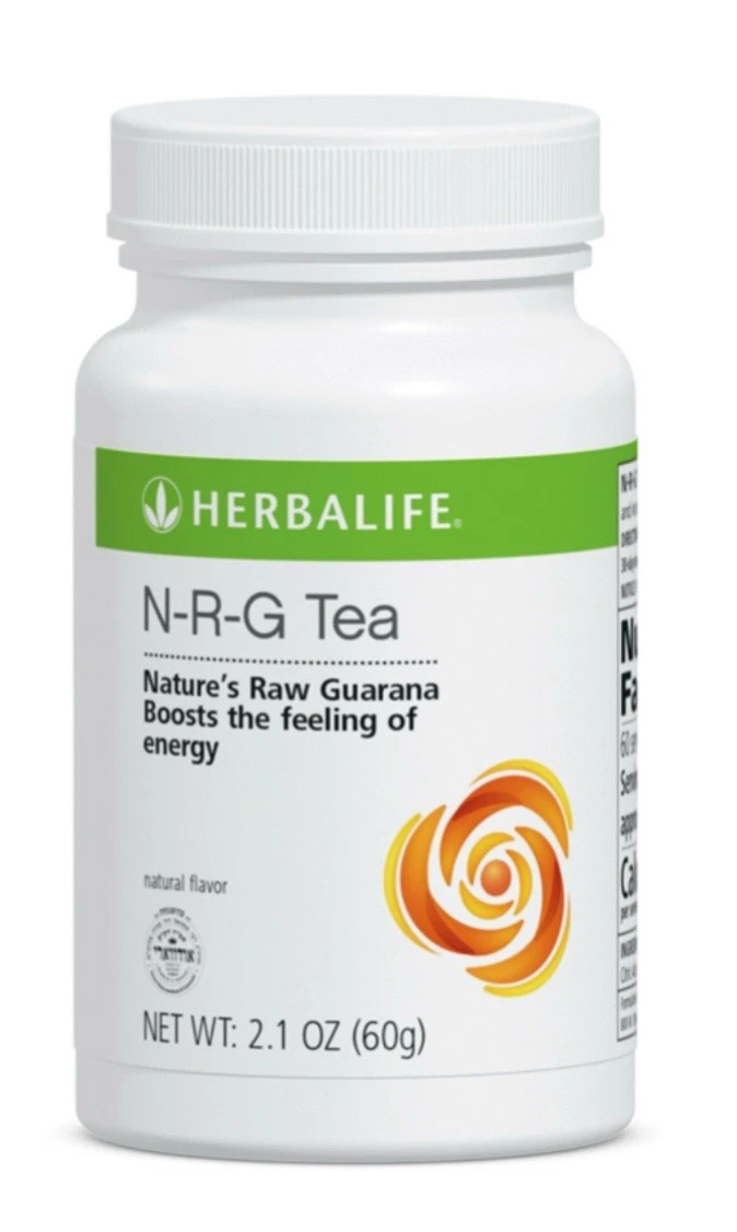 herbalife Nrg Nature's Raw Guarana Powder Tea 2.1 Oz