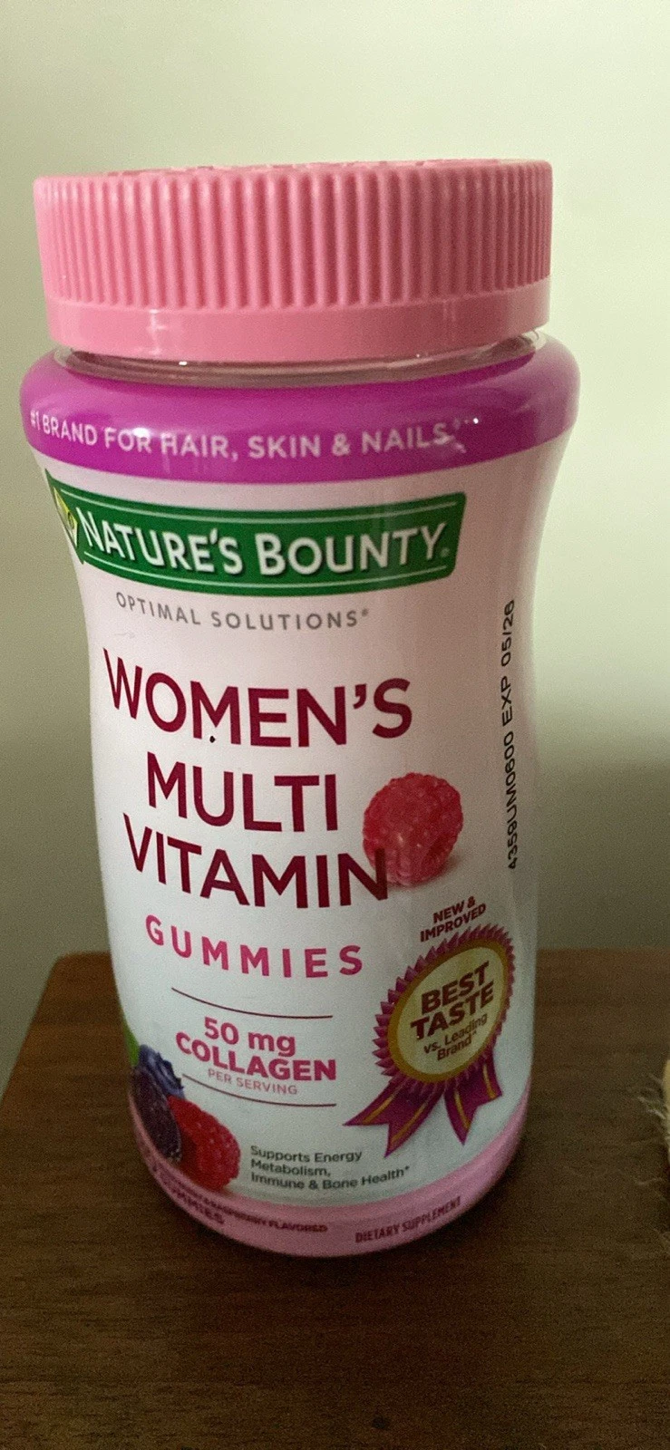 Nature's Bounty Women's Multivitamin Optimal Solutions, Multivitamin Gummies 80