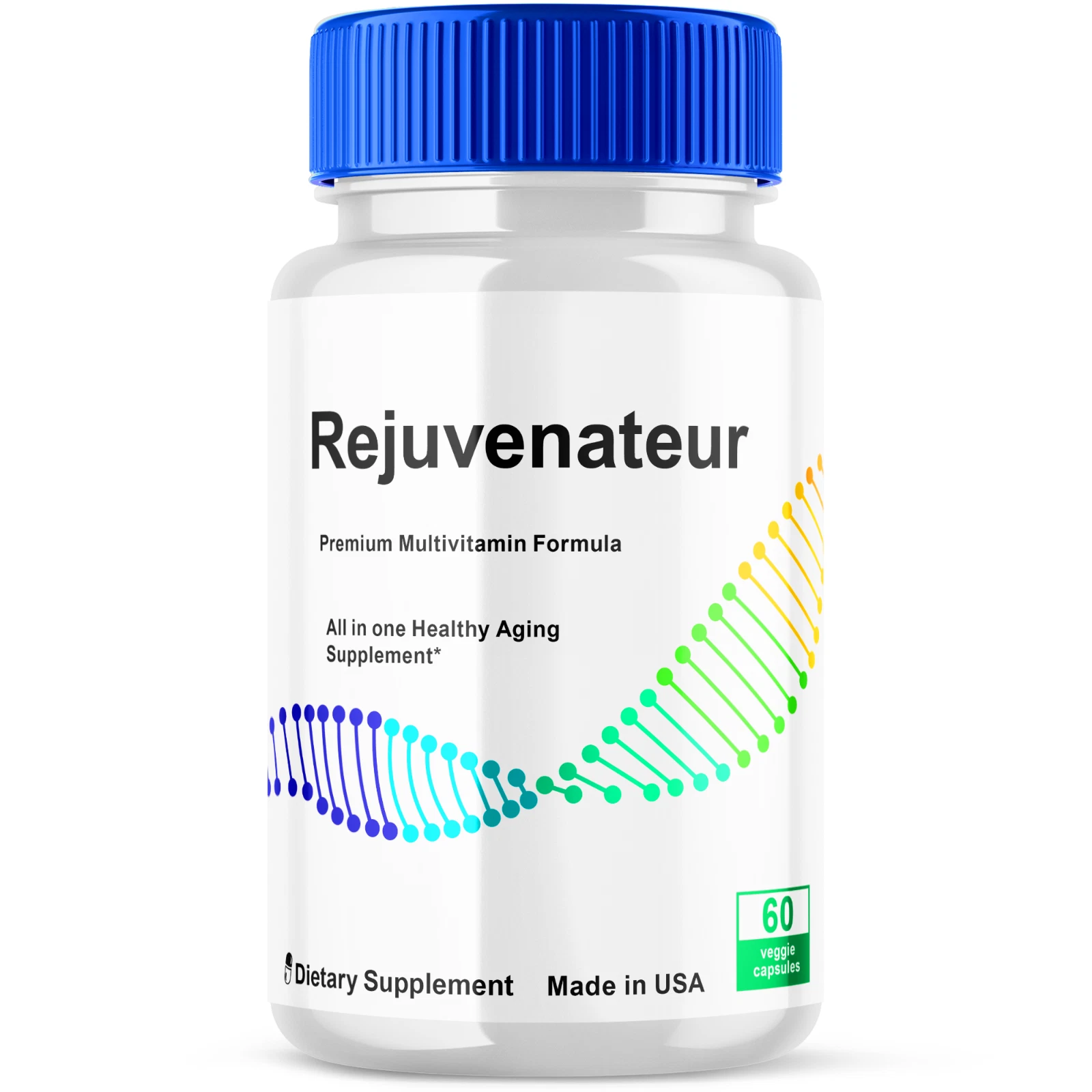 Rejuvenateur Advanced Aging Multivitamin Rejuvenator Extra Strength 60 Capsules