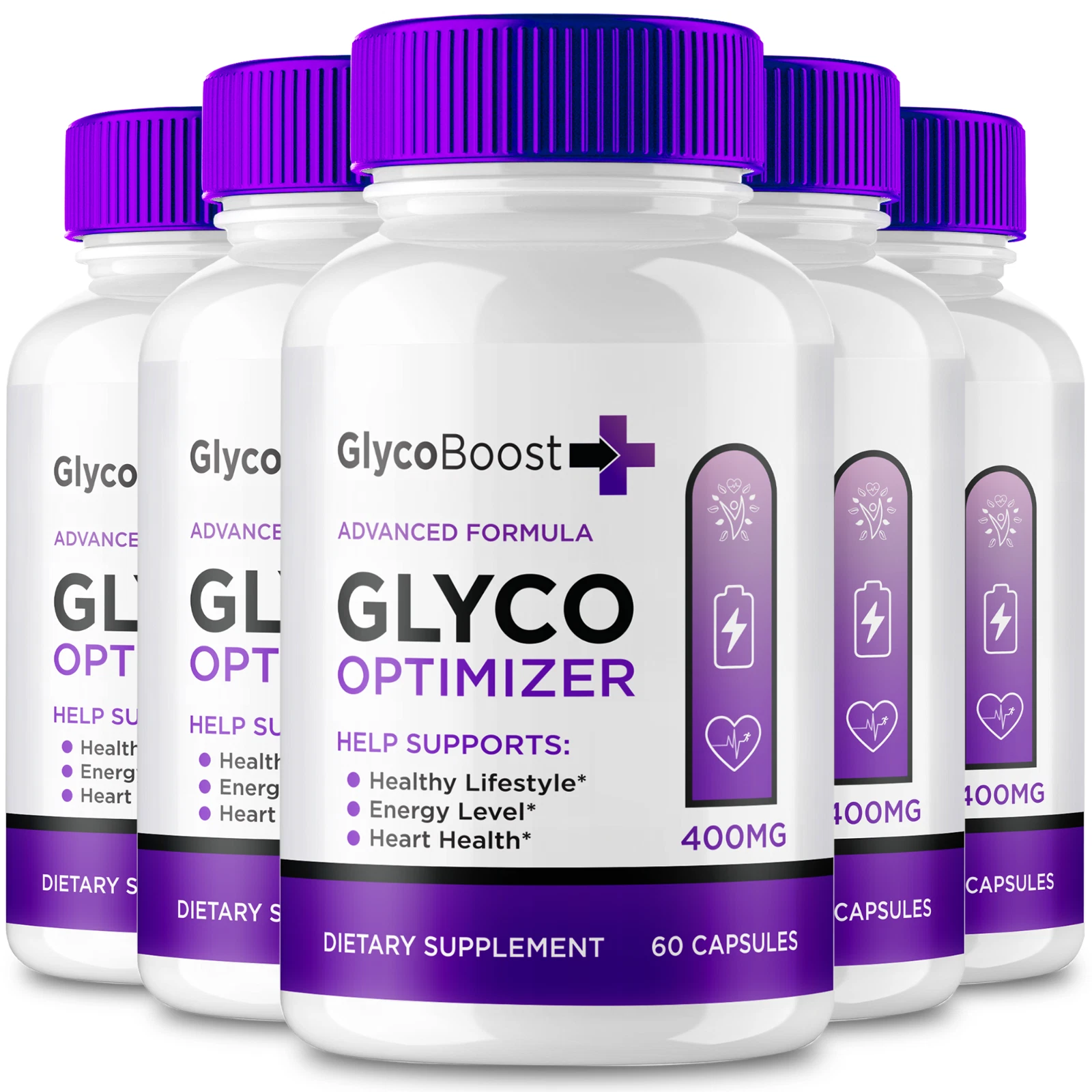 (5 Pack) Glycoboost Blood, Glycoboost Glyco Optimizer, Glyco Boost Blood Sugar