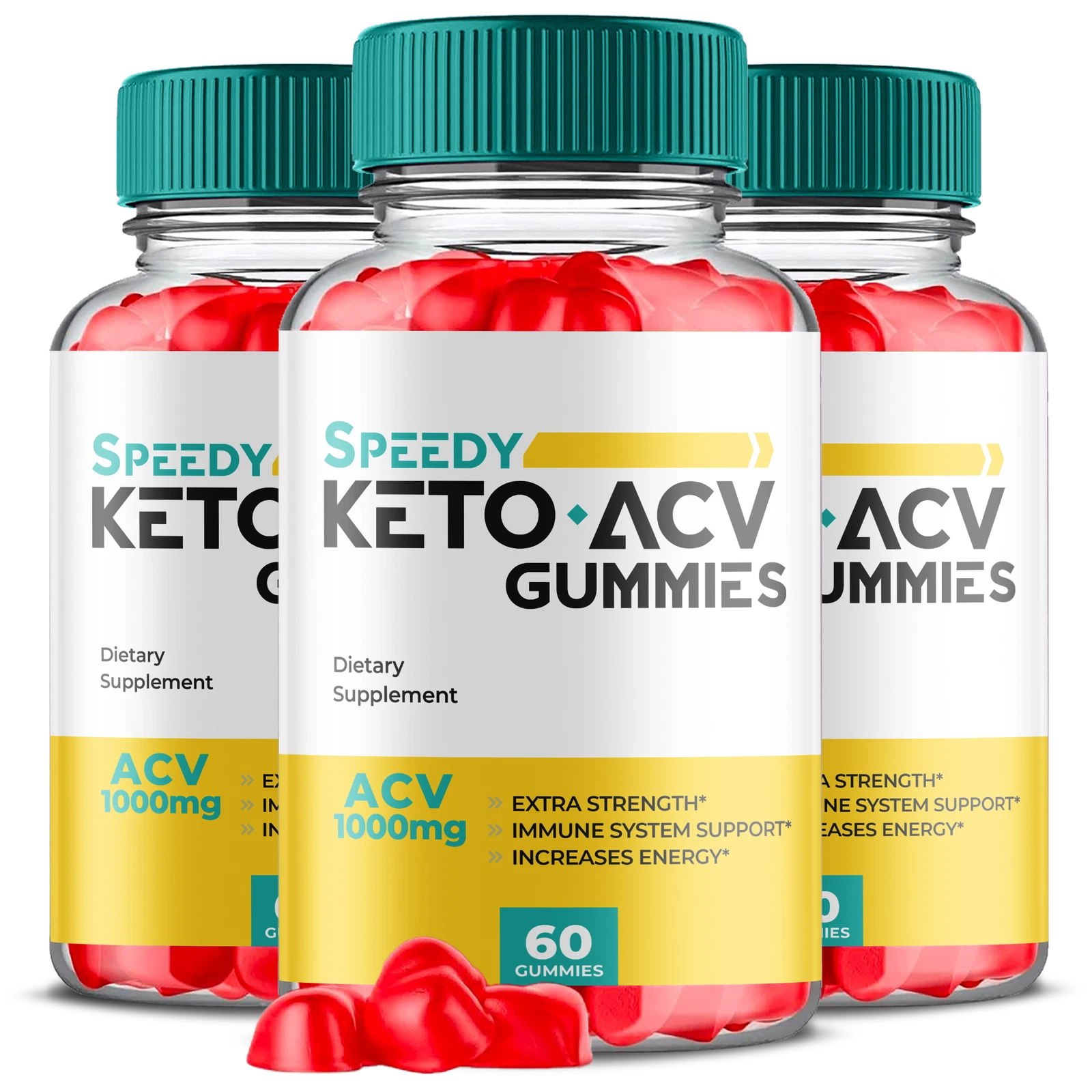 Speedy Keto ACV Gummies - Speedy Keto Gummys, Weight Loss OFFICIAL - 3 Pack