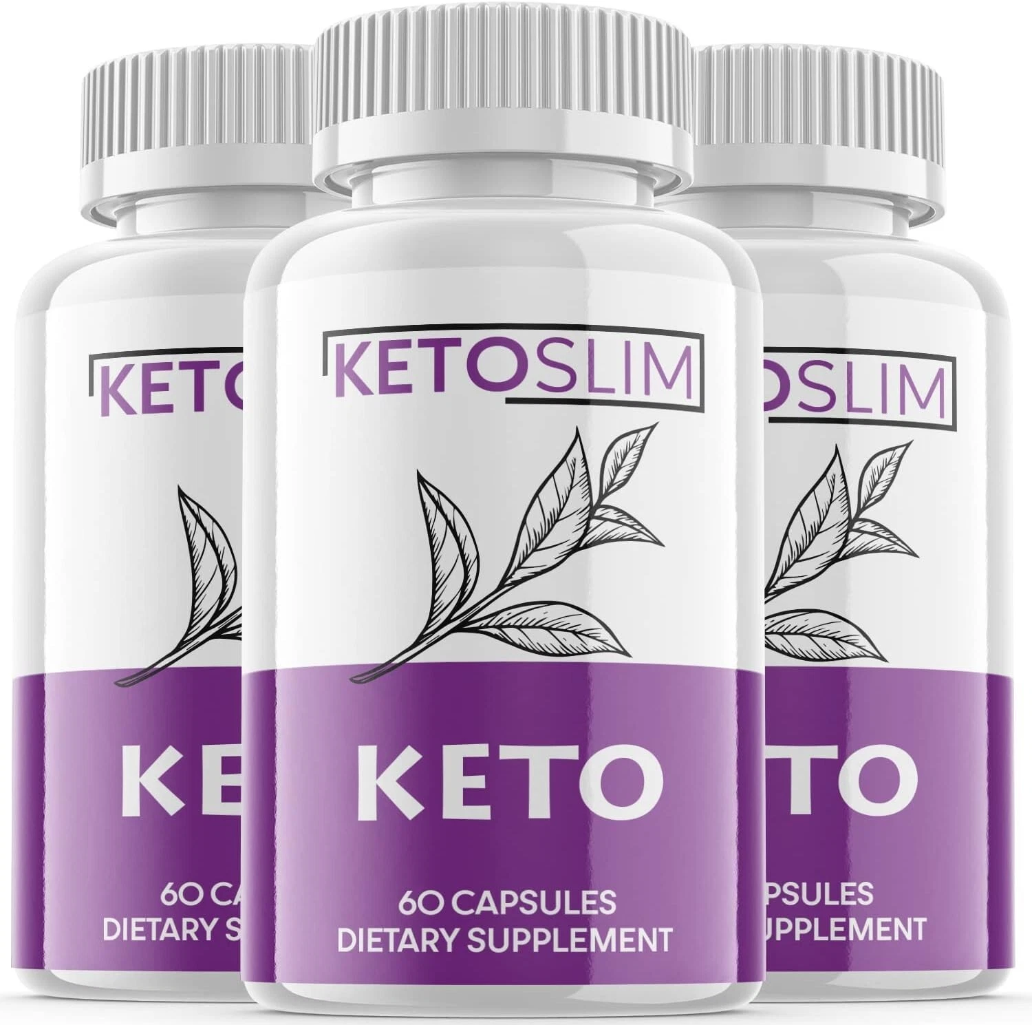 3 - Keto Slim Diet Pills, Weight Loss, Fat Burn, Appetite Suppressant Supplement