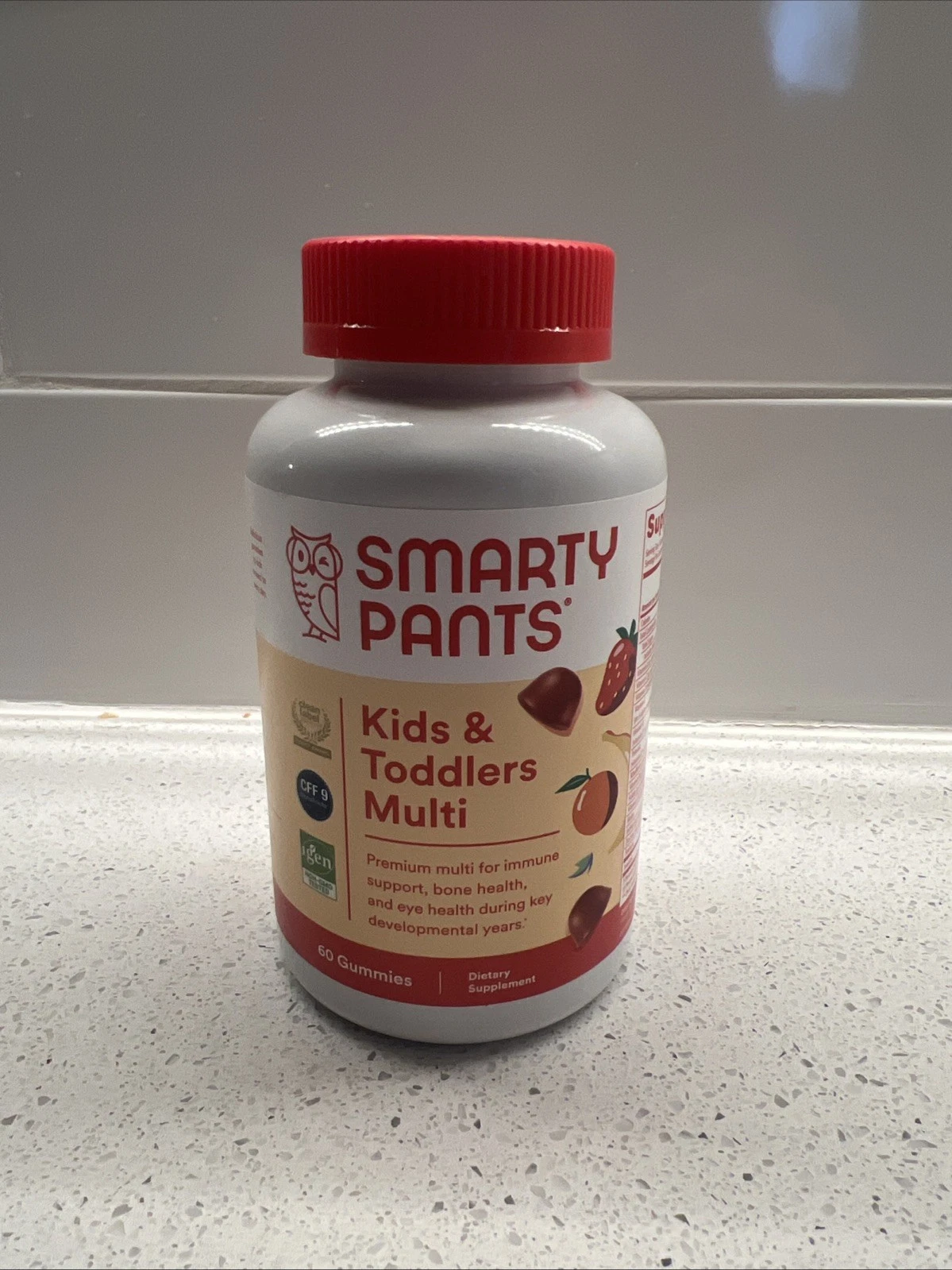 SmartyPants Kids & Toddlers Children's Multivitamin Gummies 60 Ct Exp 9/25