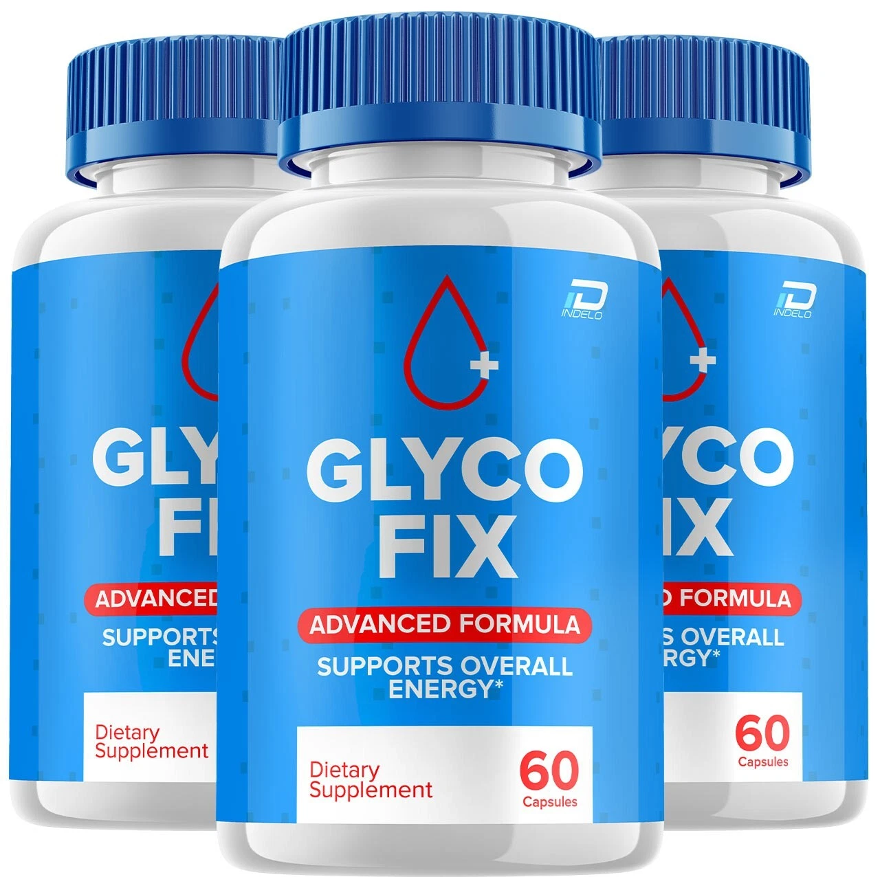 (3 Pack) Glyco Fix Capsules - GlycoFix Advanced Supplement, Overall Energy