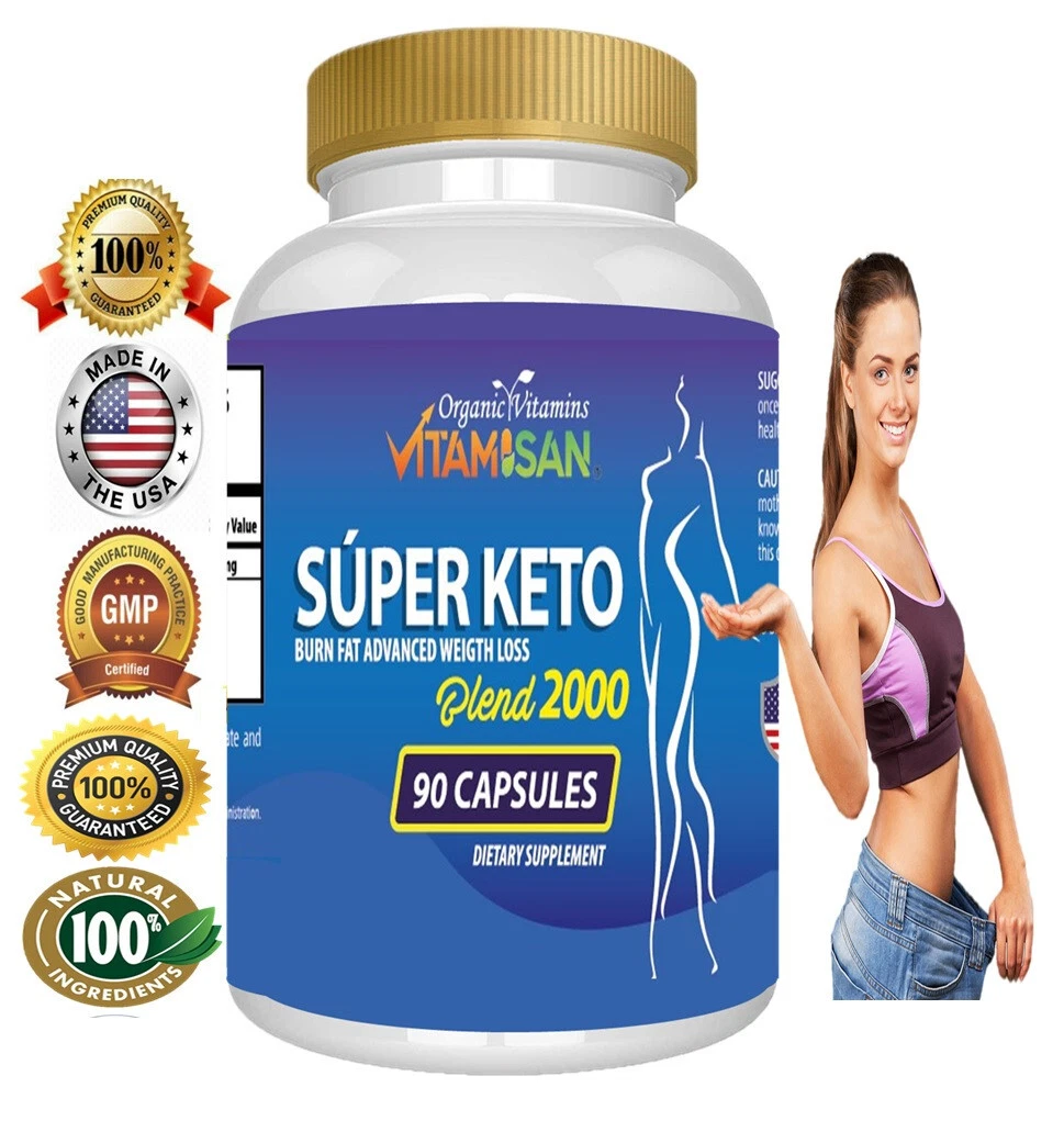 Keto 90 Caps DETOX keto women men fat burner support