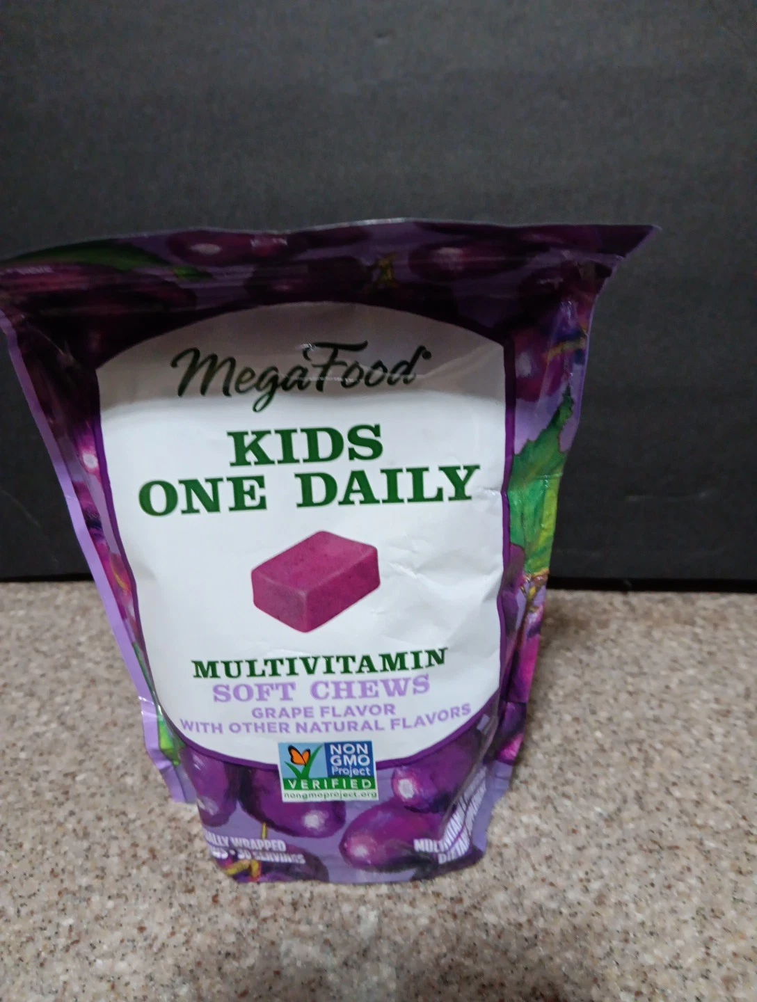 Kids Multivitamin Grape, 30 Soft Chews By MegaFood