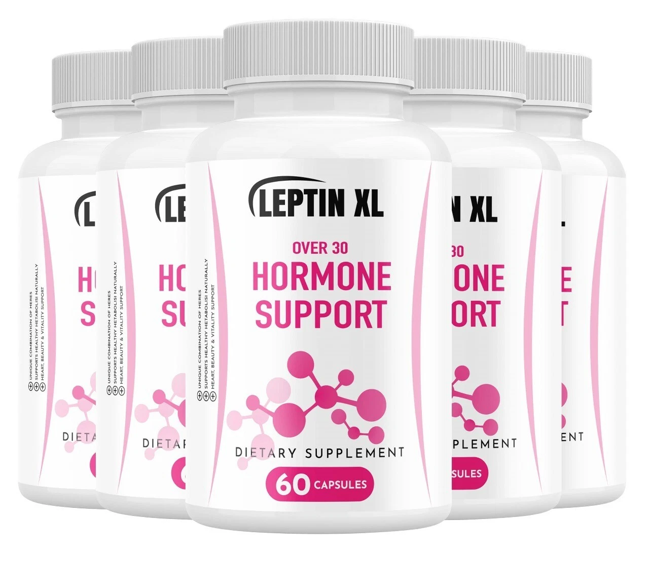 ( 5 Pack ) LEPTIN XT - Diet Pills, Leptin Supplements for Weight Loss for Women