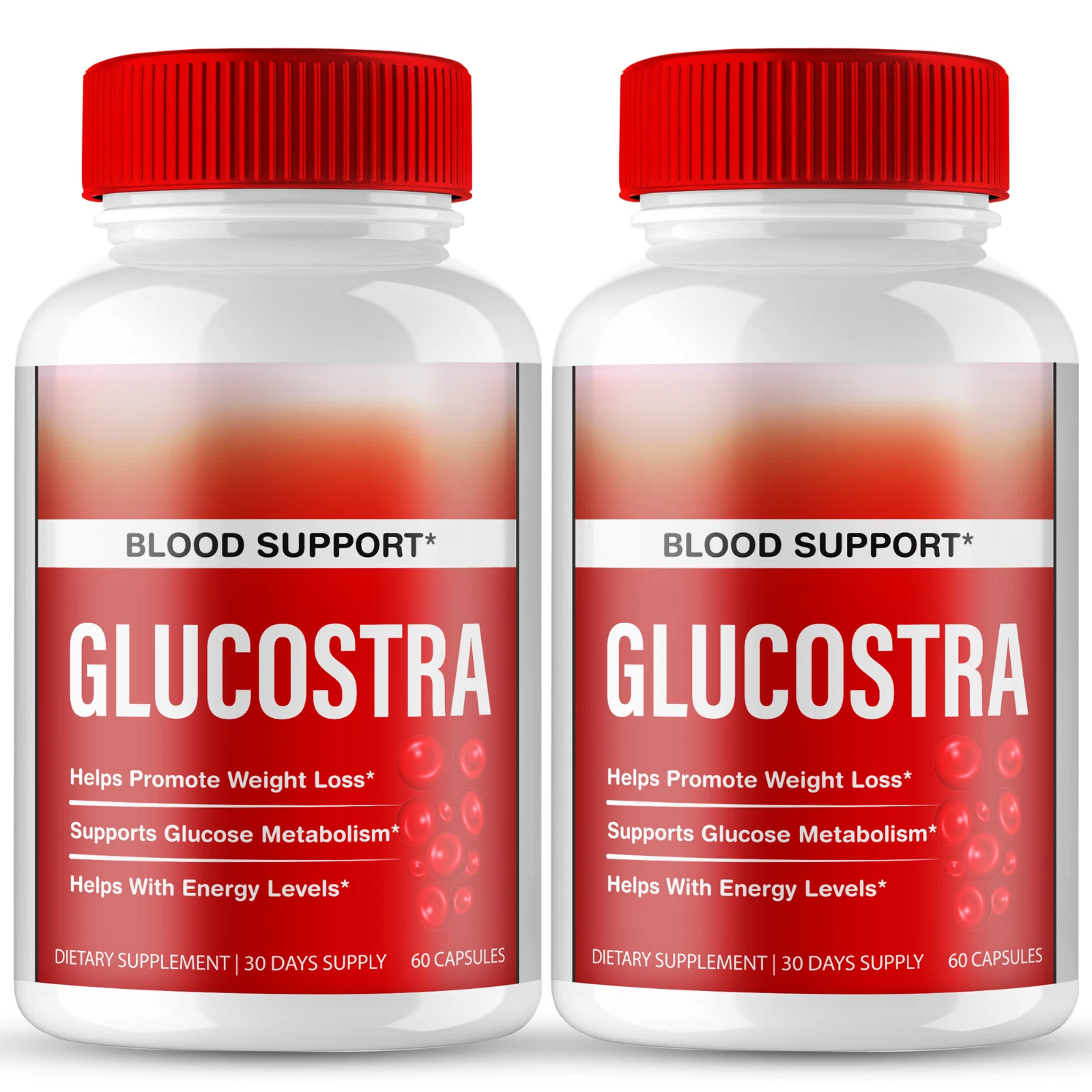 (2 Pack) Glucostra Blood Capsules, Advanced Healthy Circulation & Stable Levels