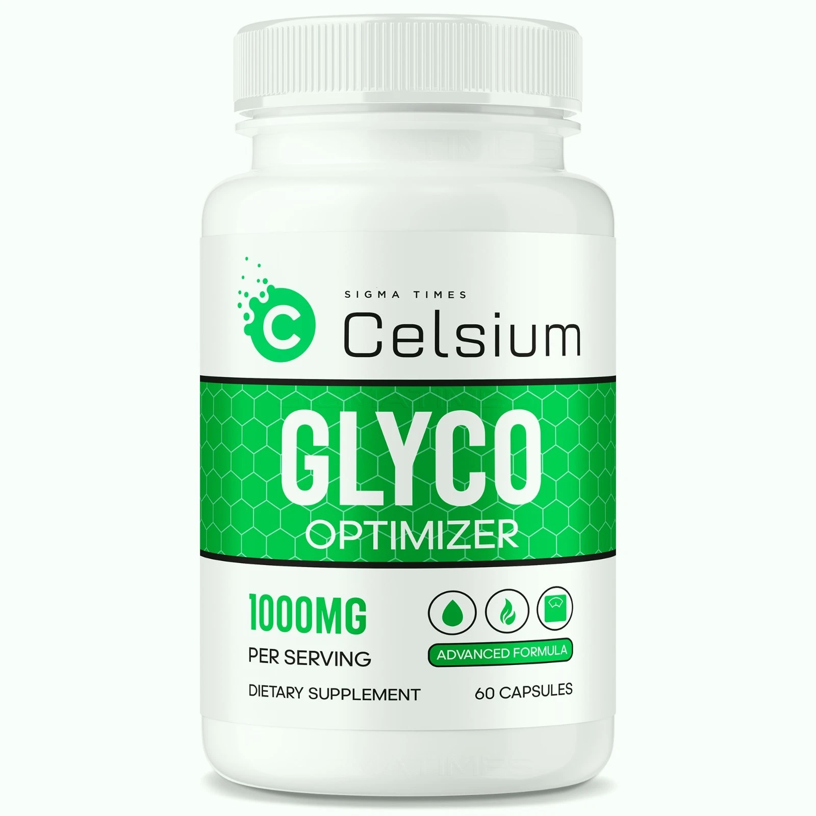 Celsium Glyco Optimizer Capsules to Maintain Blood Levels and Flow 60ct