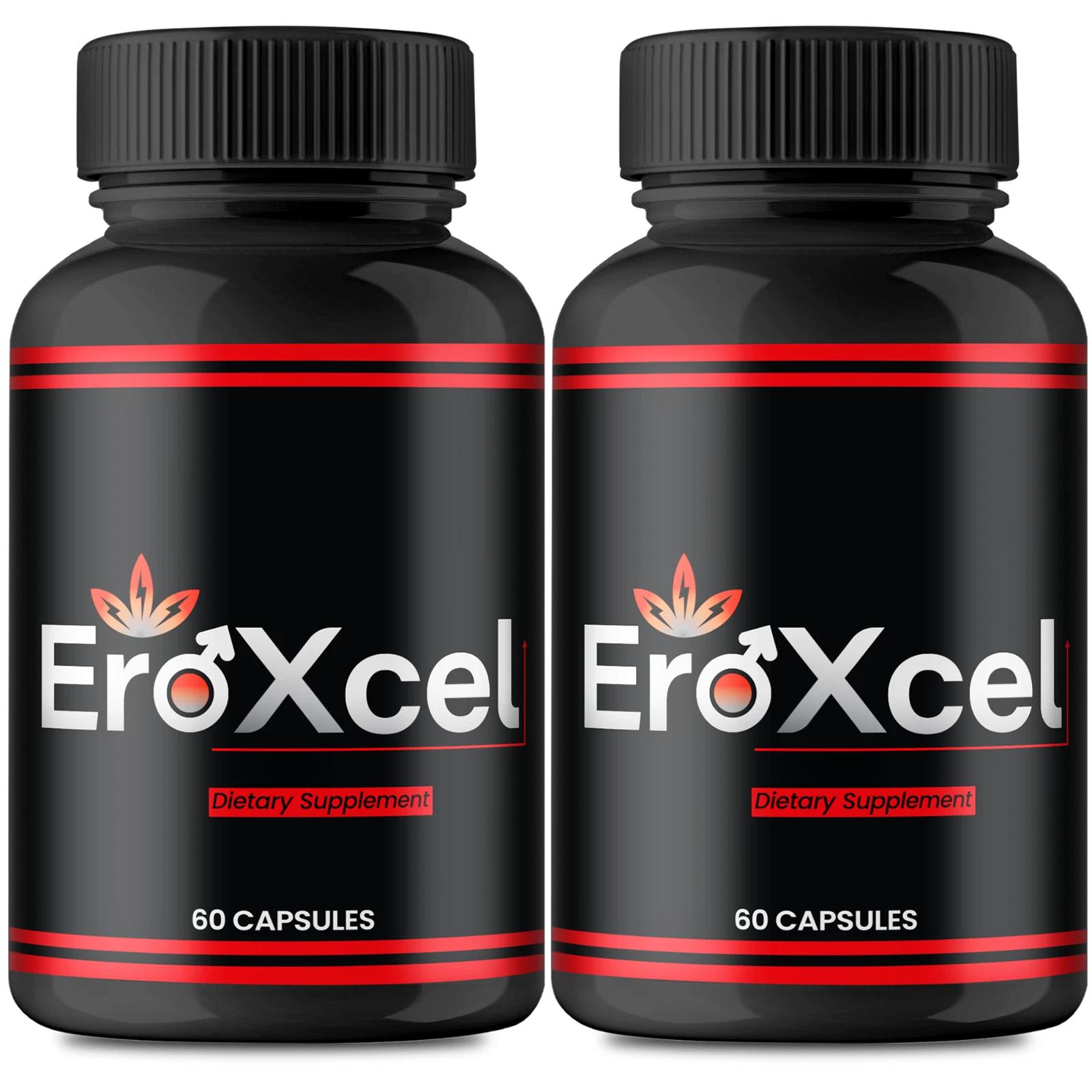 (2 Pack) EroXcel Capsules for Men, Ero Xcel Enhancement Pills for Male Functions