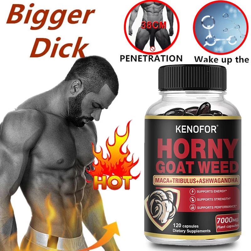 120Caps Horny Goat Weed For Men & Women -Testosterone Booster - Stamina & Energy