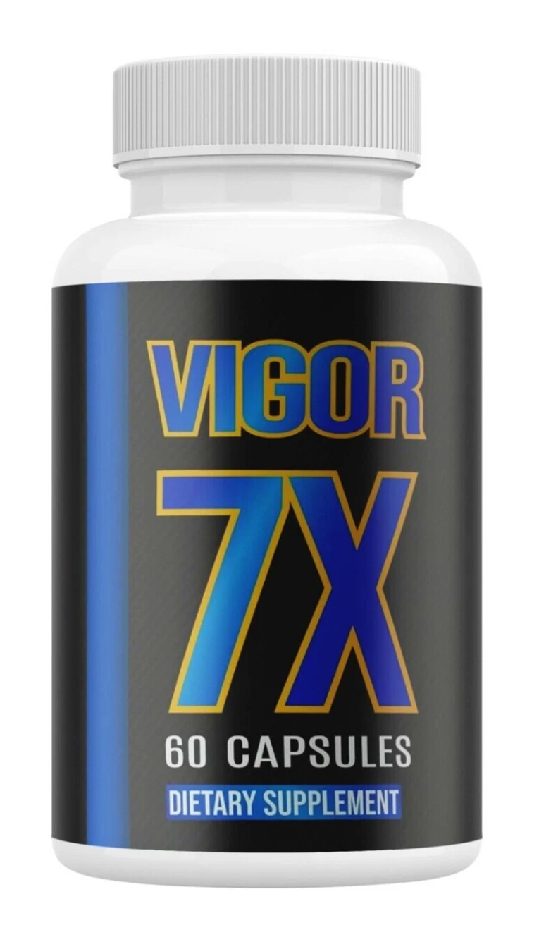 Vigor 7X Enhancement Pills, Vigor7X for Men, Male Health Support (1 Pack)