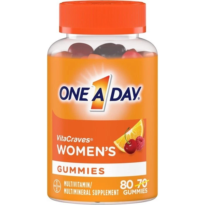 One A Day Women's VitaCraves Multivitamin Gummies 80 EA