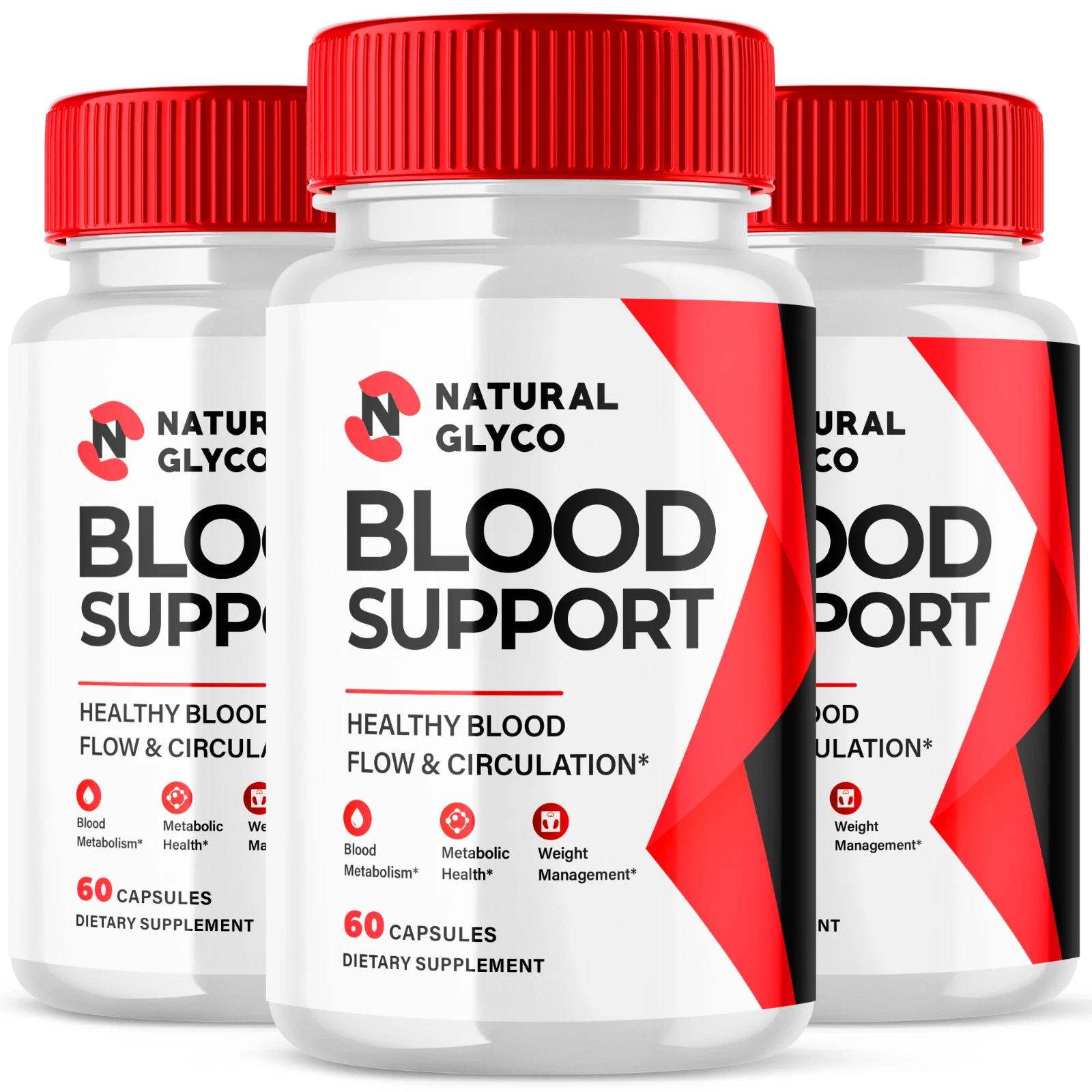 Natural Glyco Support Pills Advanced Glycogen Support Supplement 180 Capsules